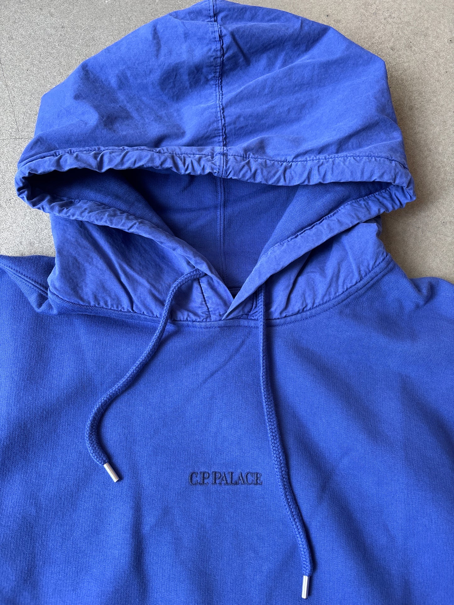 Palace x C.P. Company Hood Bright Cobalt M