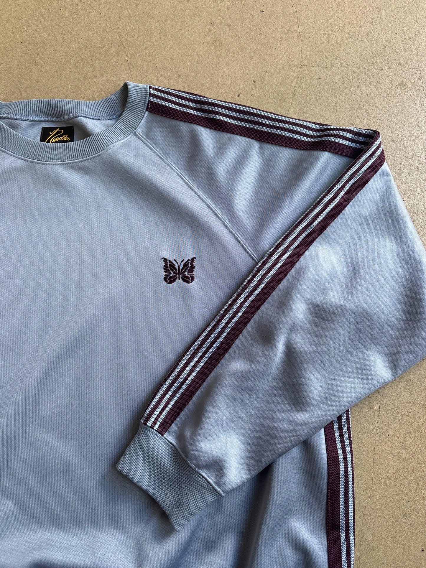 Needles Sky Blue Crewneck L