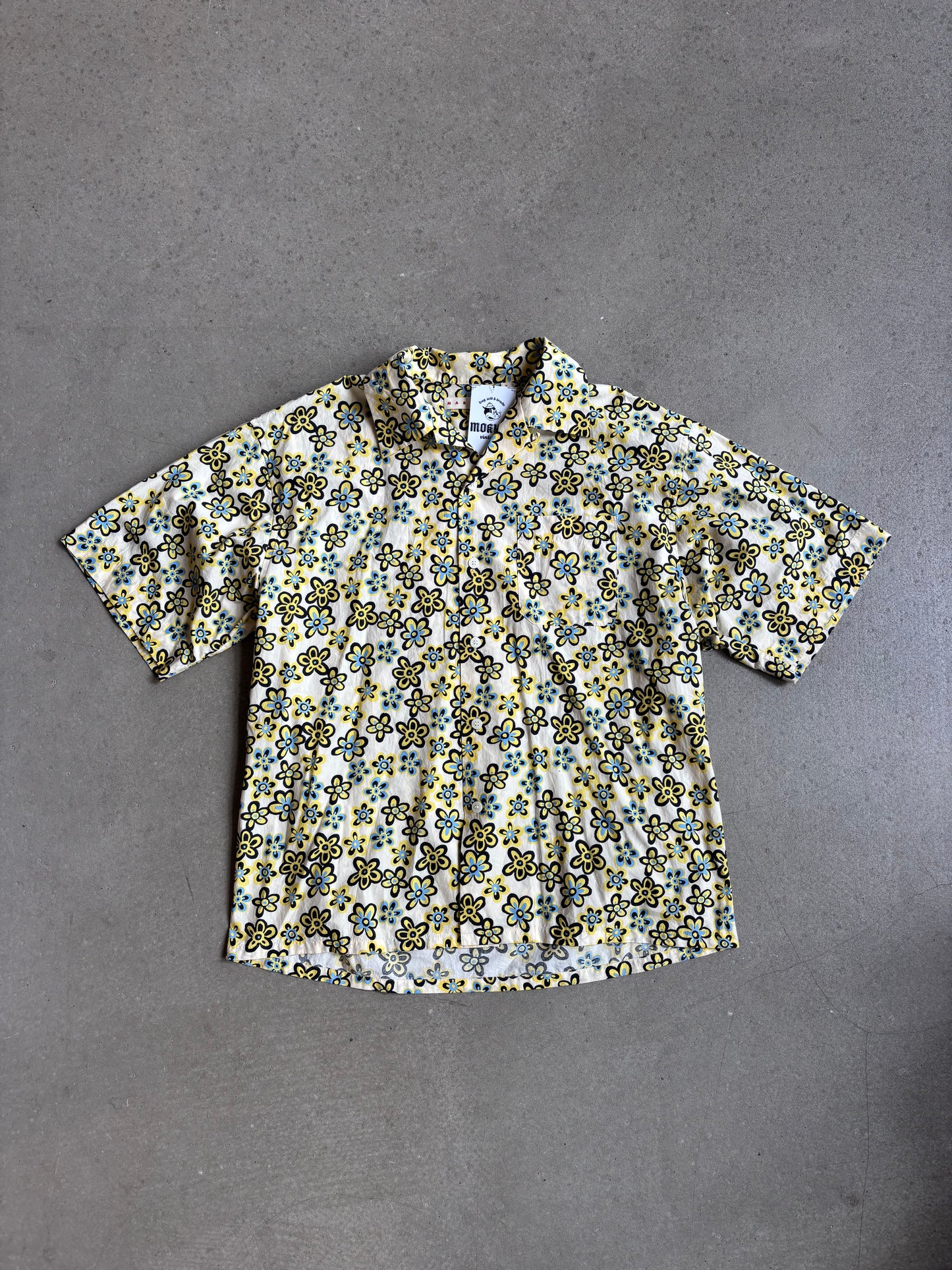 Uniqlo x Marni Floral Shirt Yellow Medium