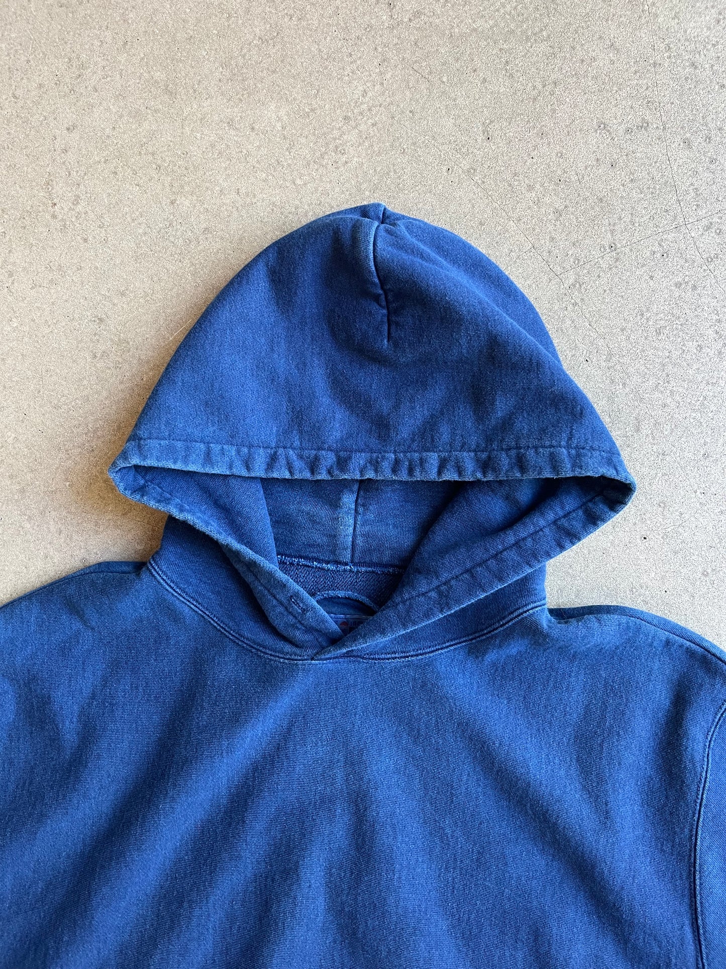 Japanese Pure Indigo Blue Blue Hoodie XL