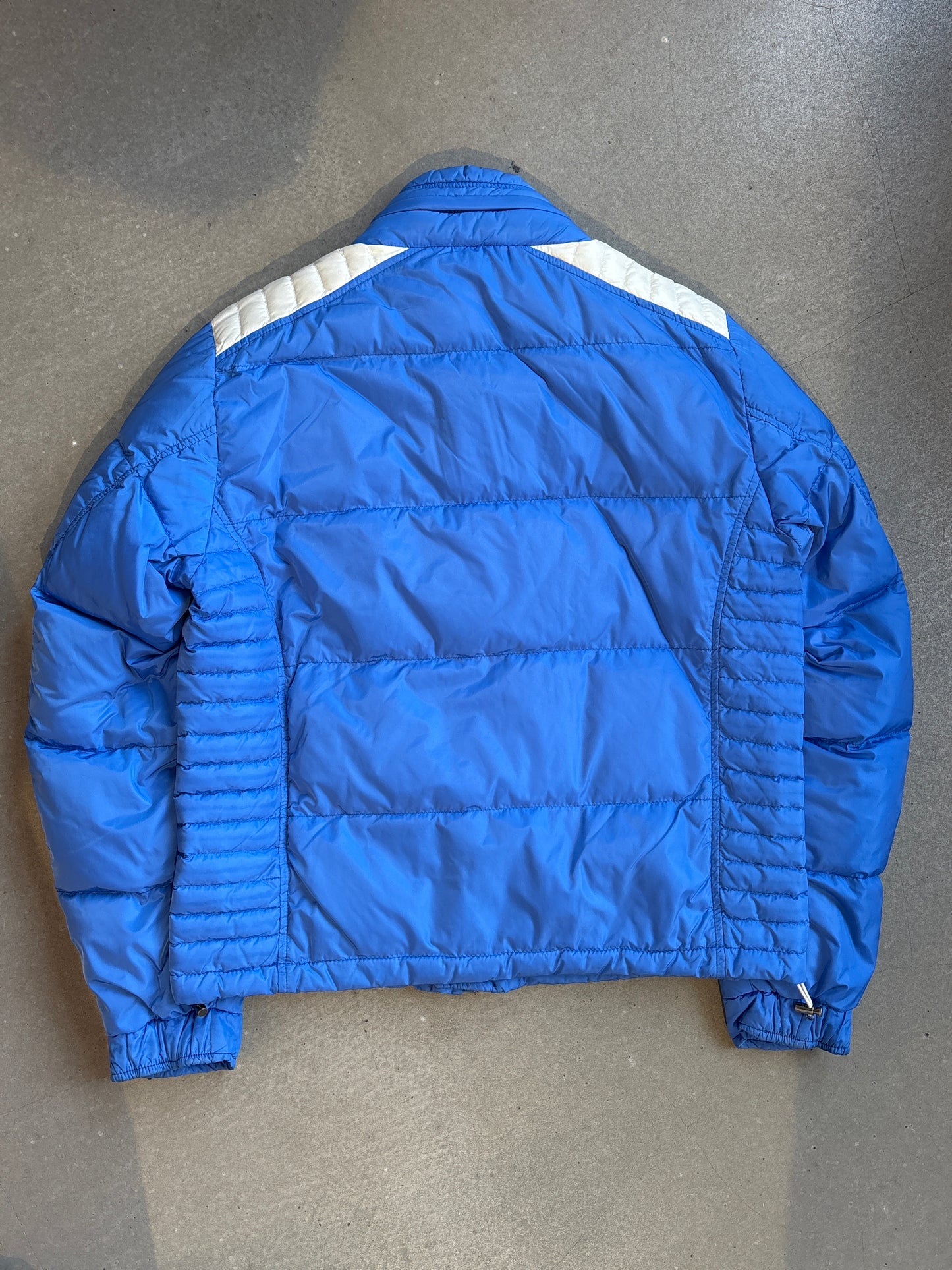 Moncler Austin Qilted Down Puffer Jacket Blue M