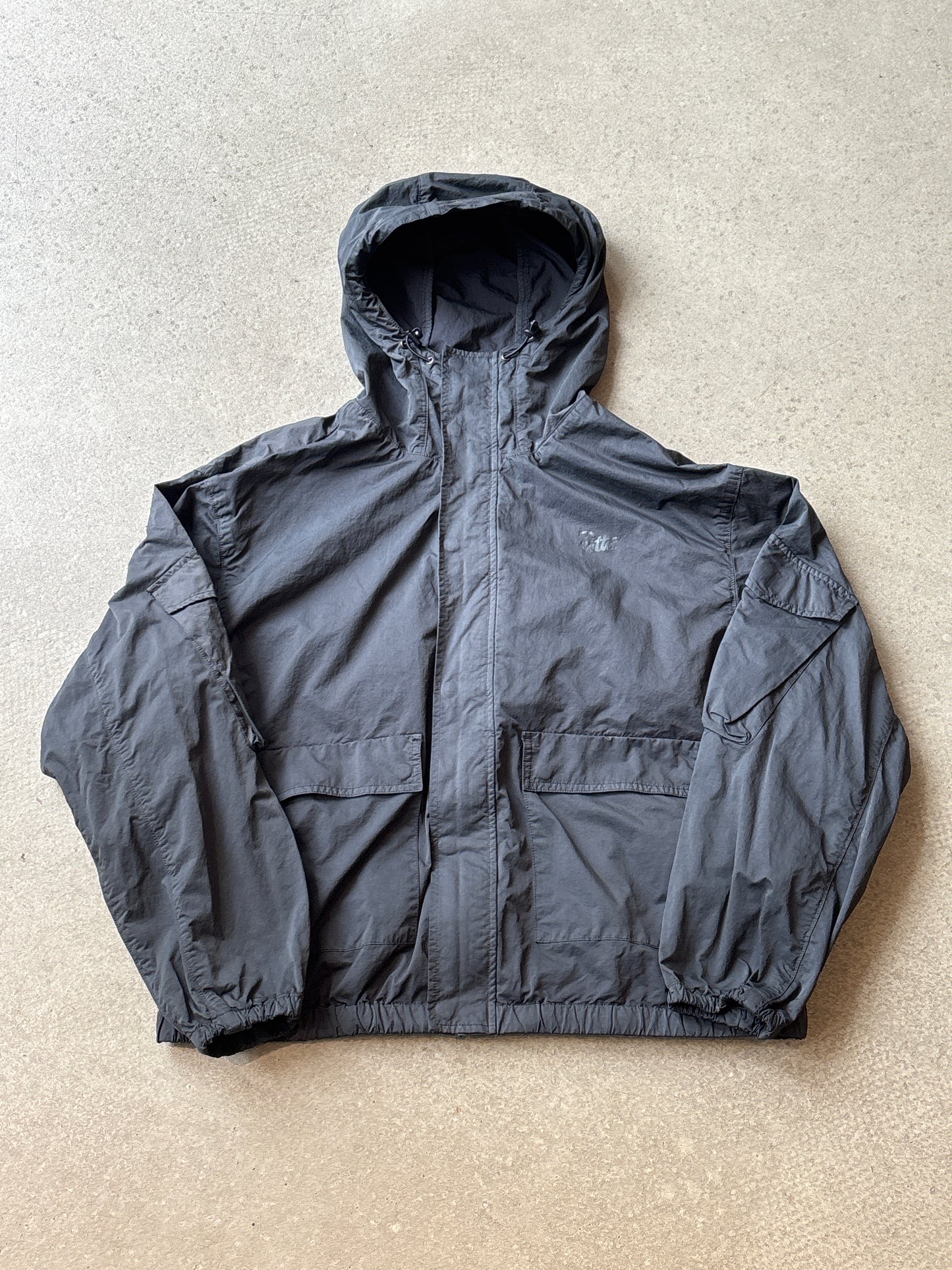 Patta Jacket Logo On The Back Black S