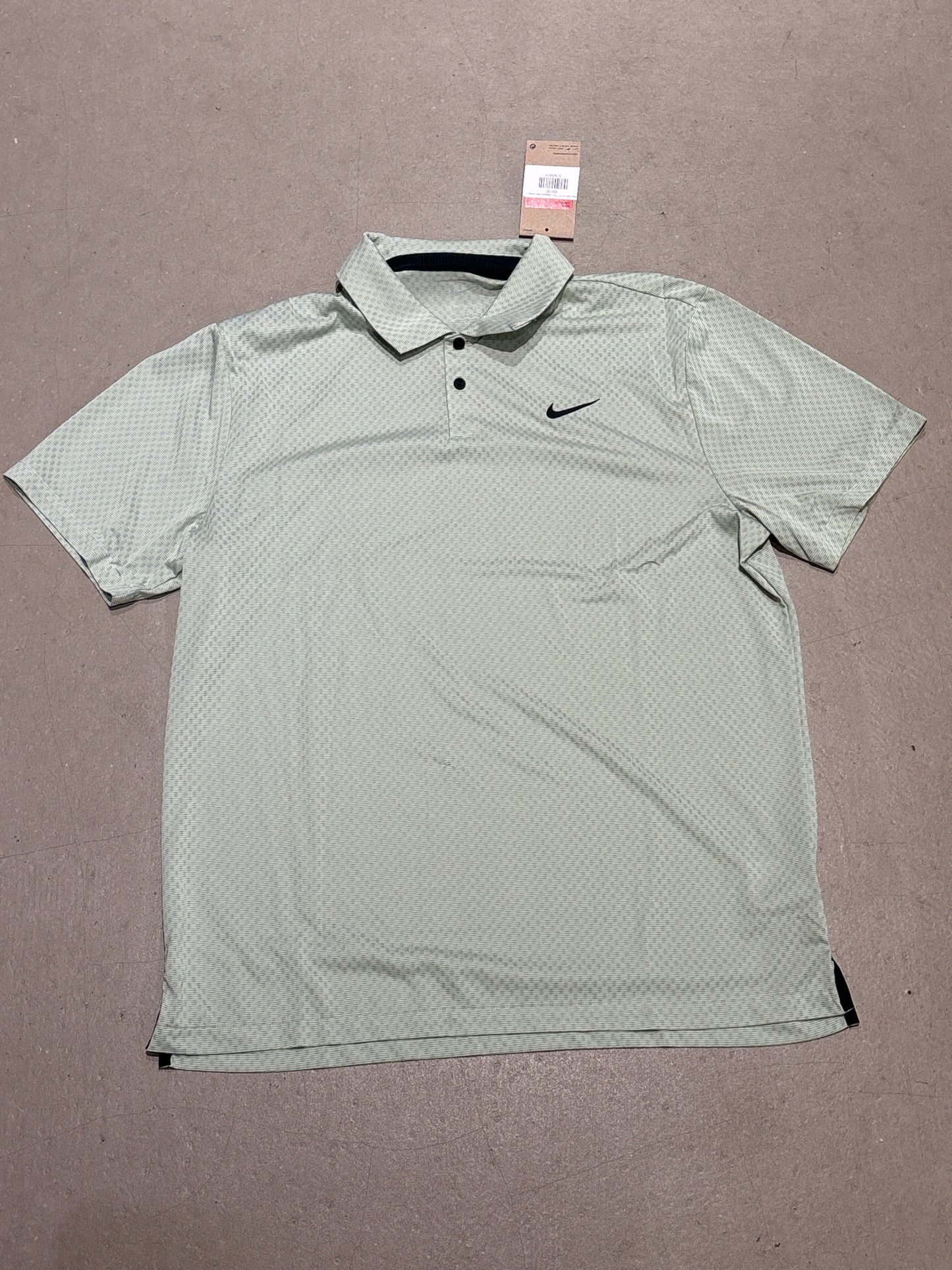 Nike Golf Dri-FIT Tour Jacquard Polo Green L