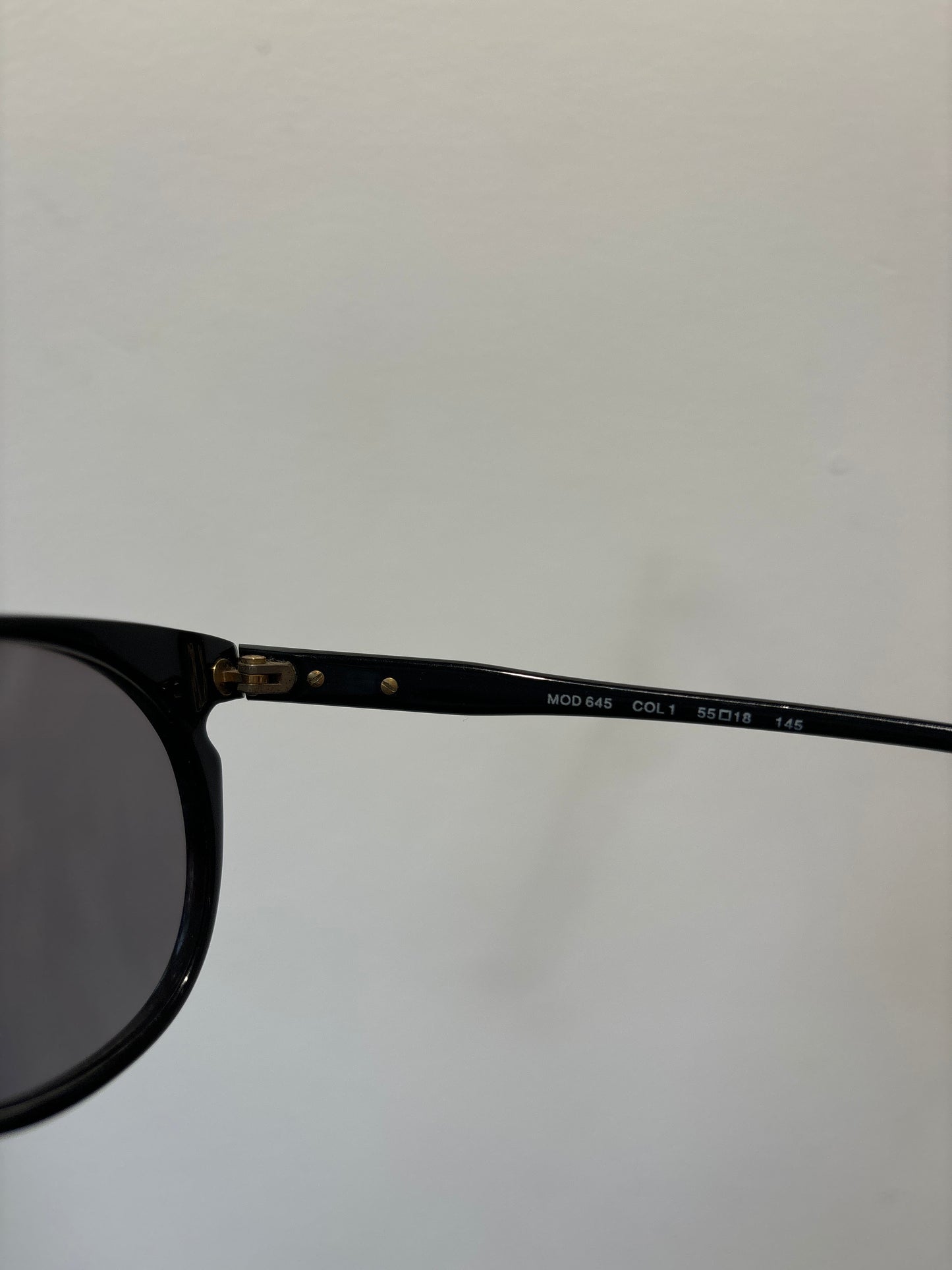 Cazal Sunglasses Black/Gold MOD645
