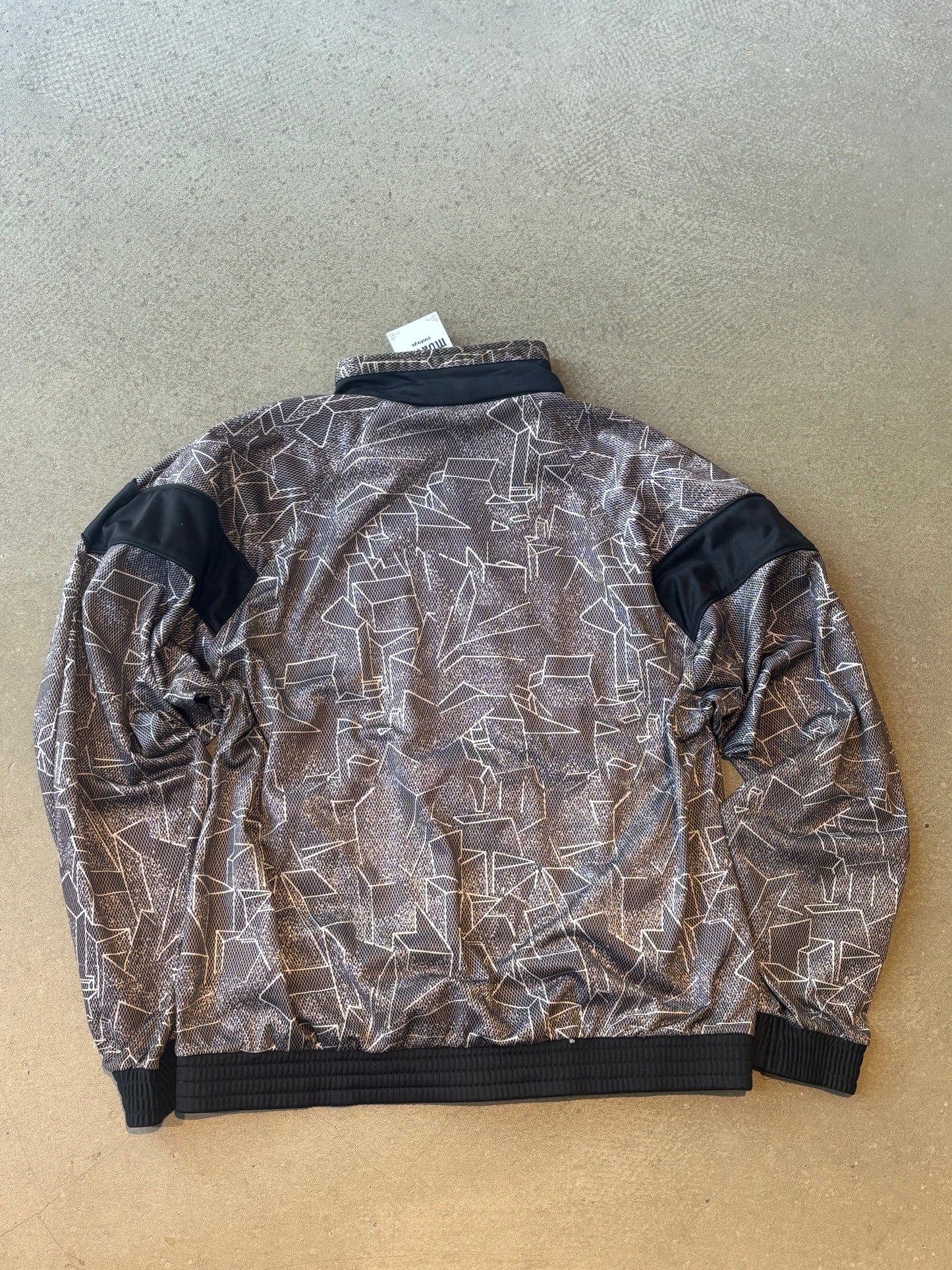 Vintage Umbro Track Jacket Grey XL