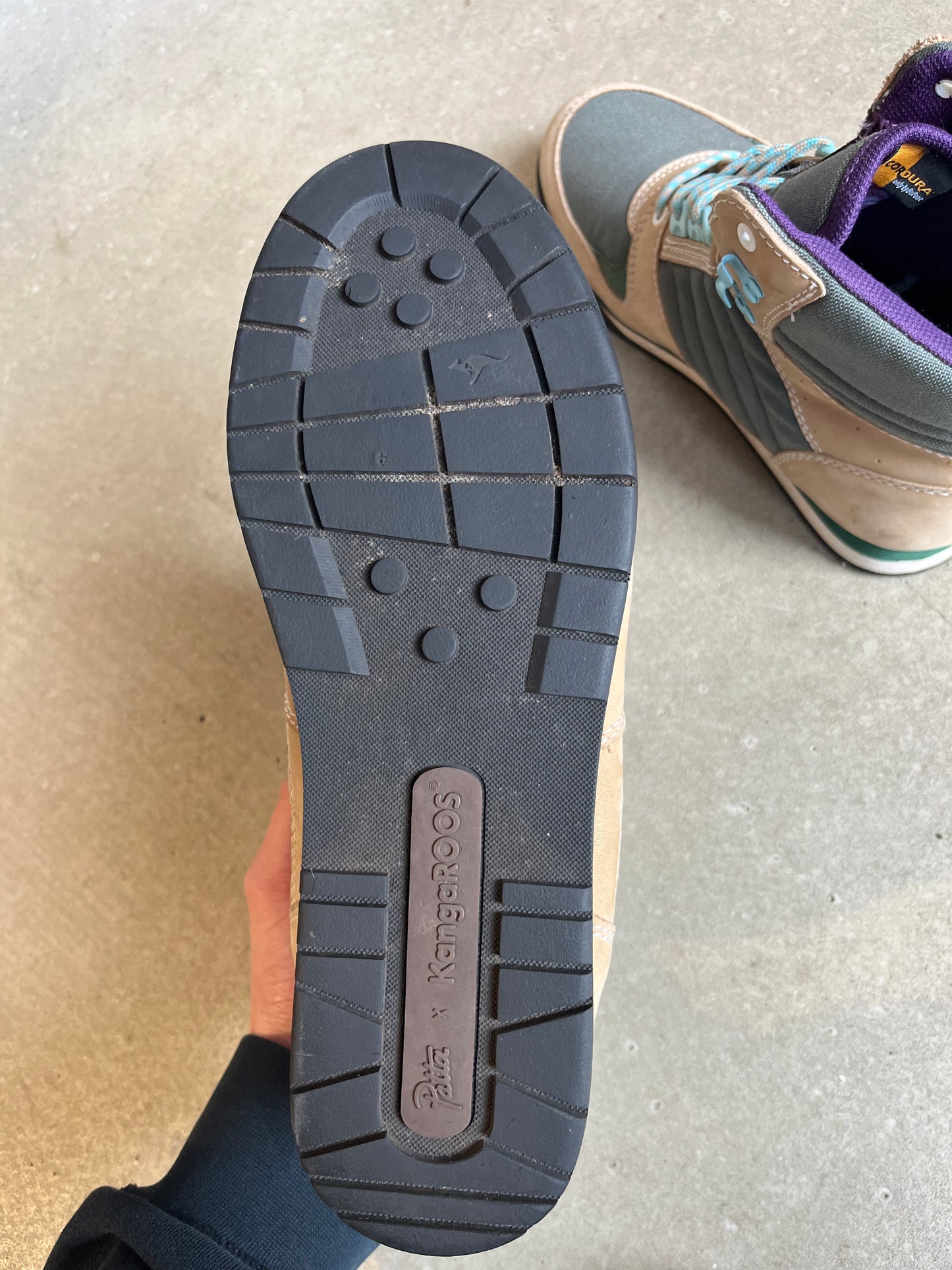 Kangaroos X Patta Boots EU 42.5