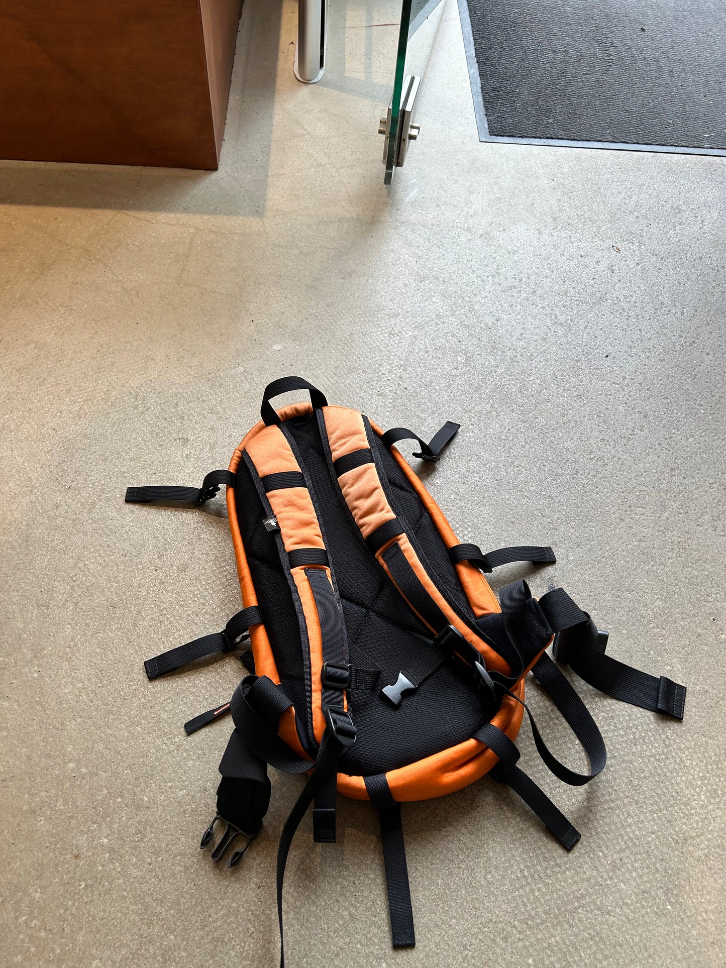 Porter Cycle Backpack Orange