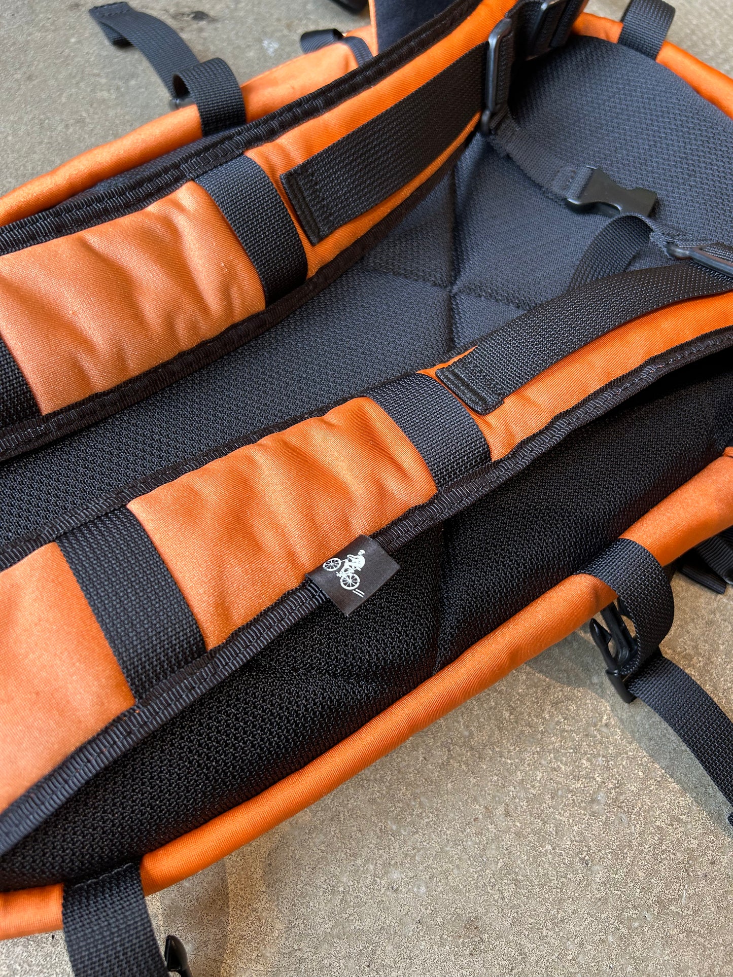 Porter Cycle Backpack Orange