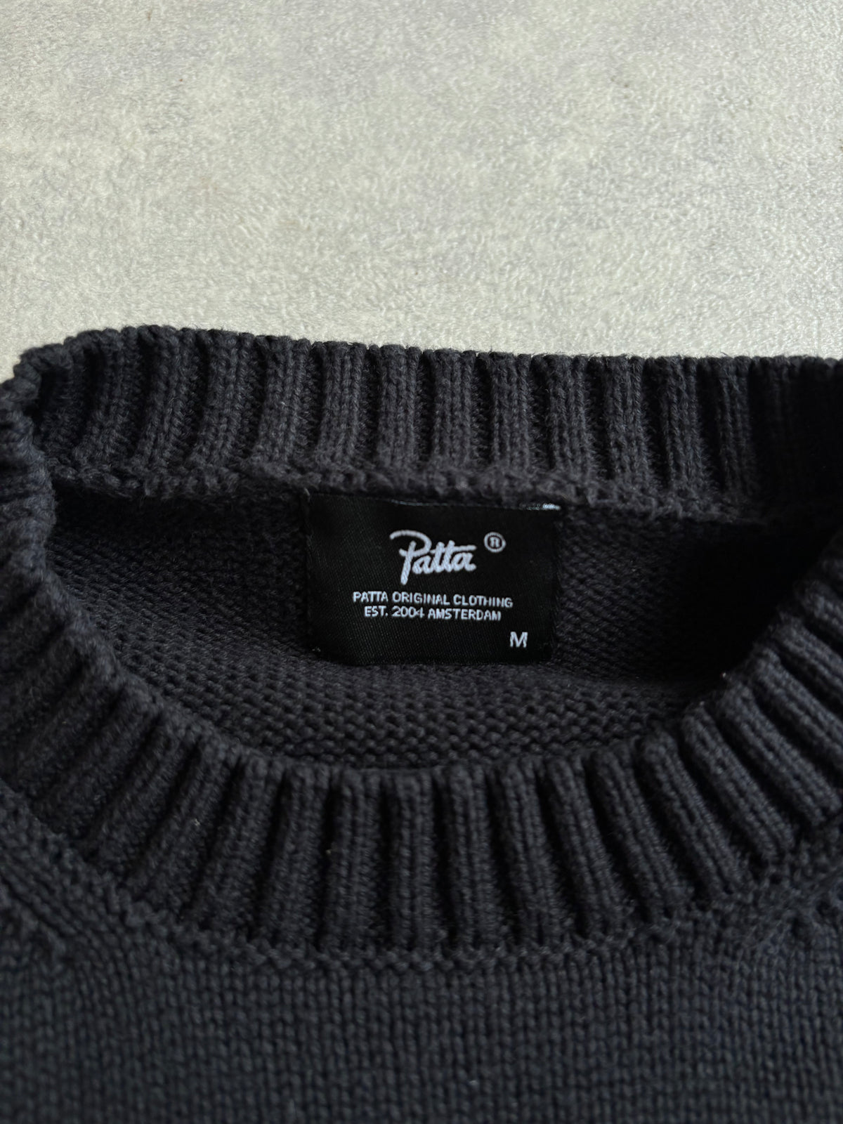 Patta Eazy-E Old School Pullover Grey M
