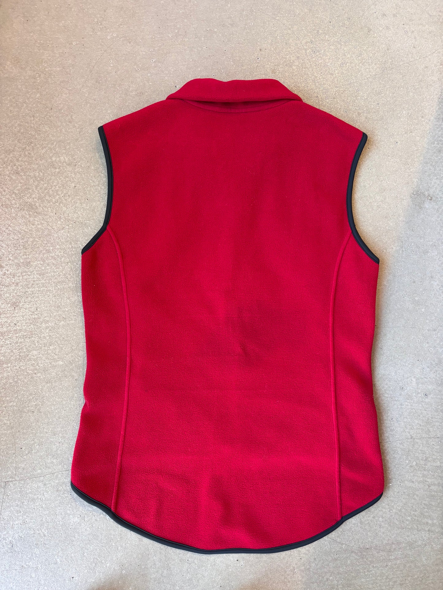 Prada Fleece Vest Red Woman L