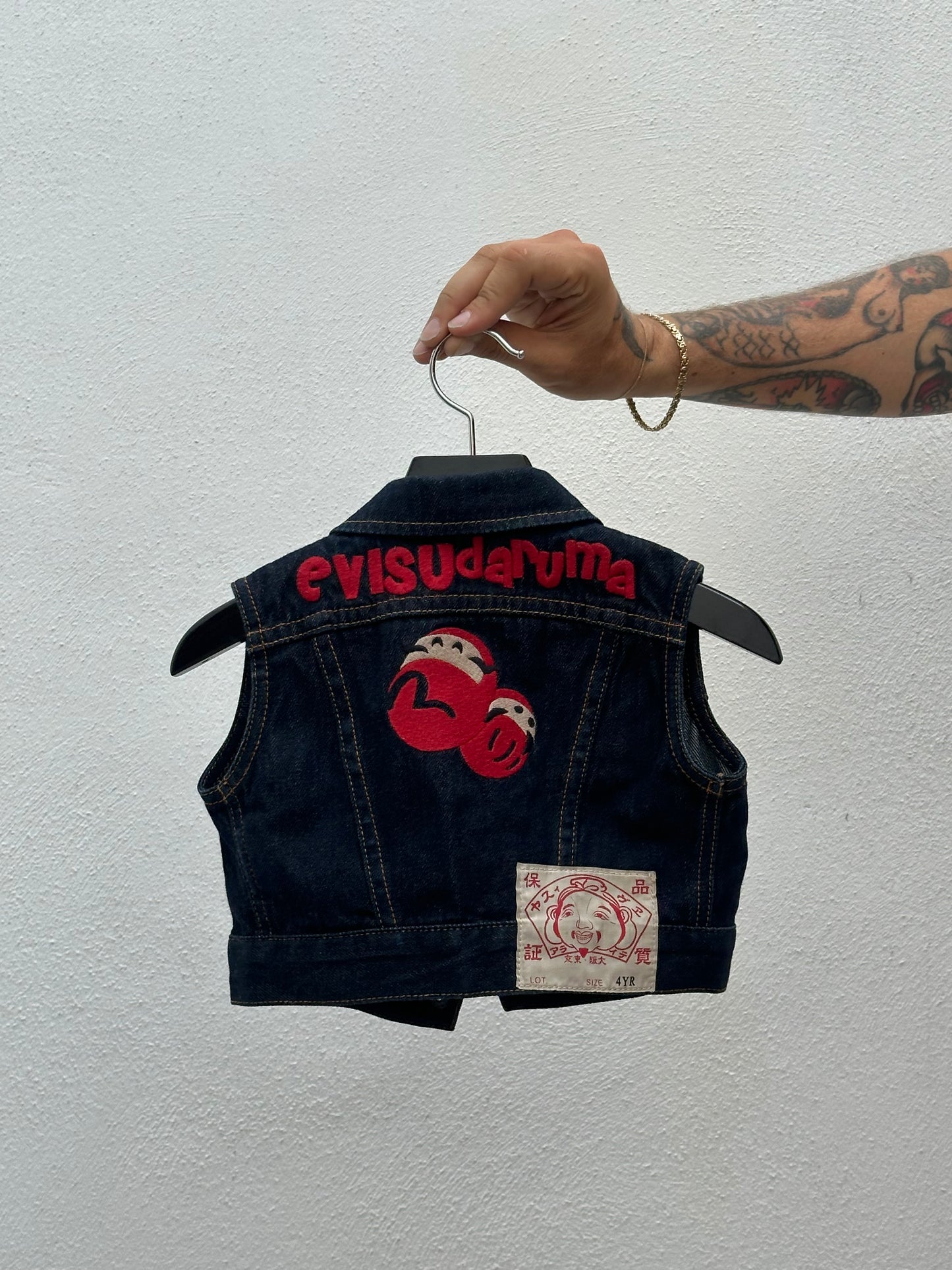 Evisu Kids EVISUSDARUMA Jacket Size 4