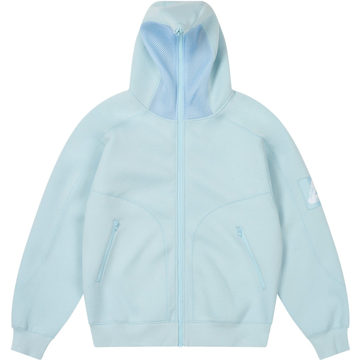 Palace P-Tech Mesh Hood Faint Blue XL