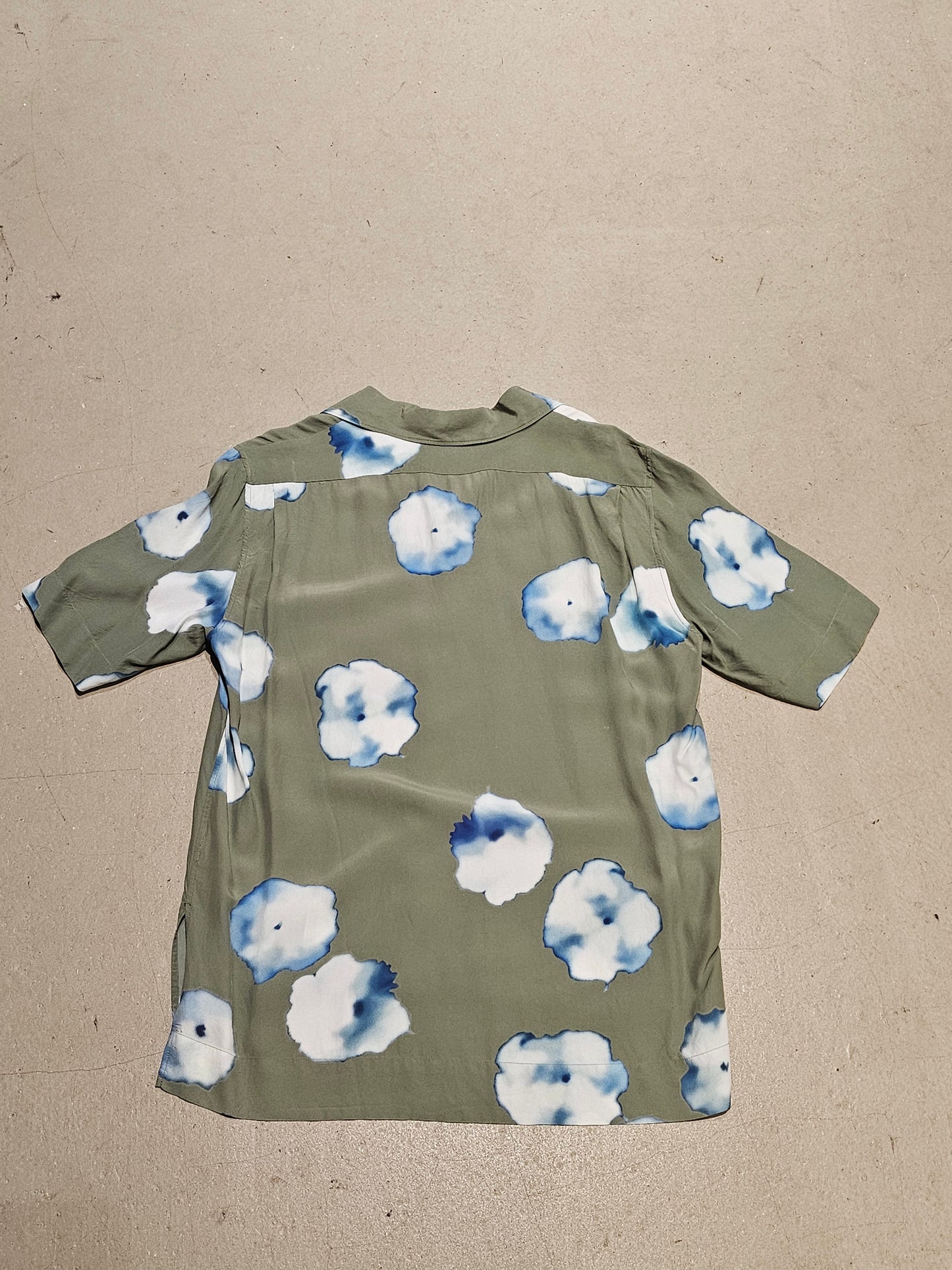 Acne StudiosElms Print Pss18 Shirt Green 48