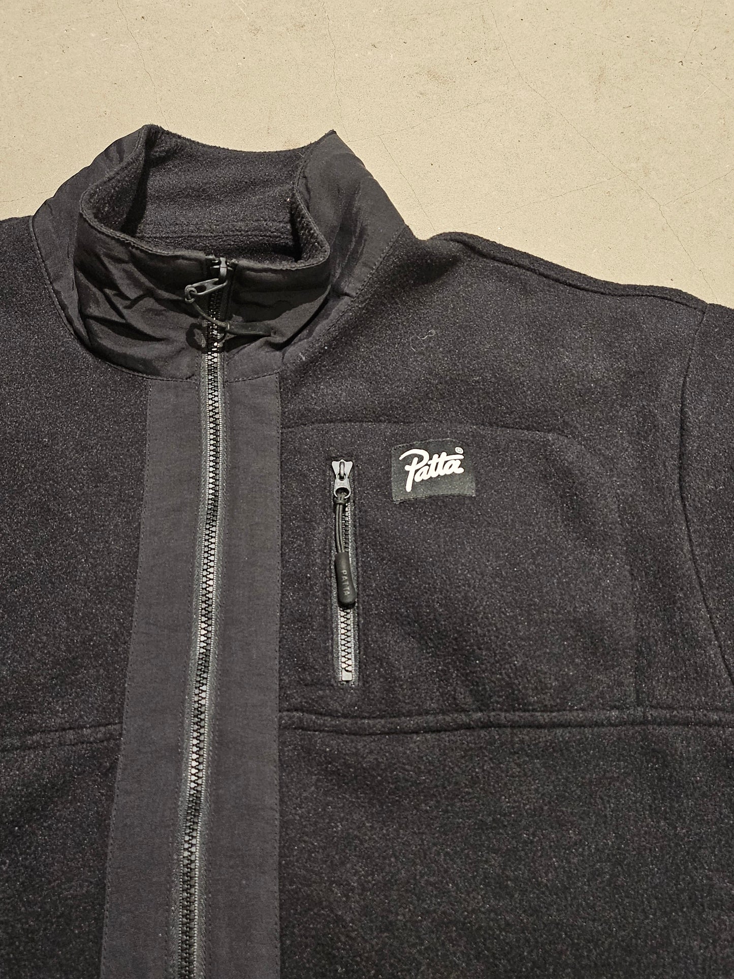 Patta Polartec Fleece TrackJacket Black L
