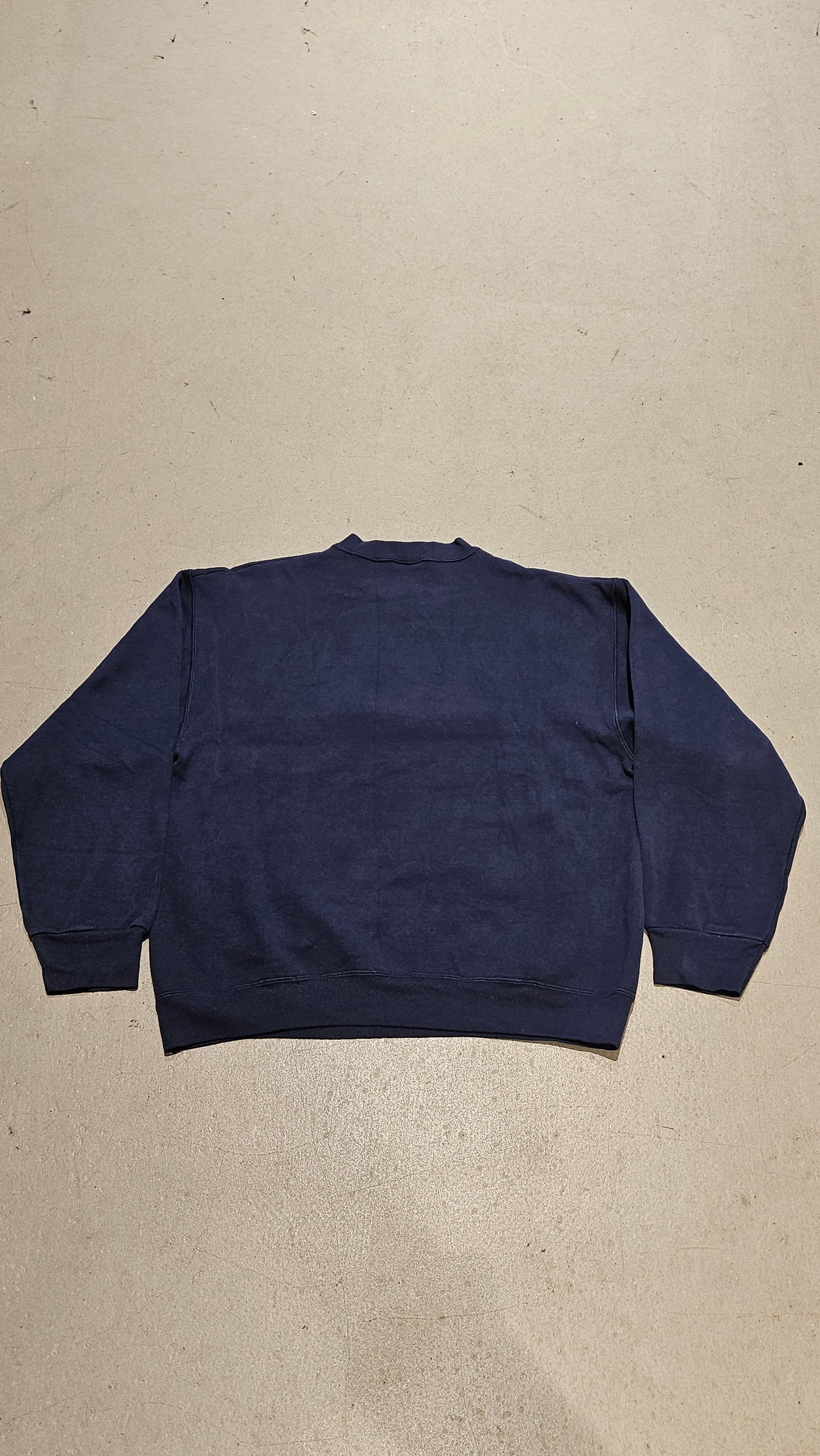 Vintage Fightin Irish Crewneck Navy L