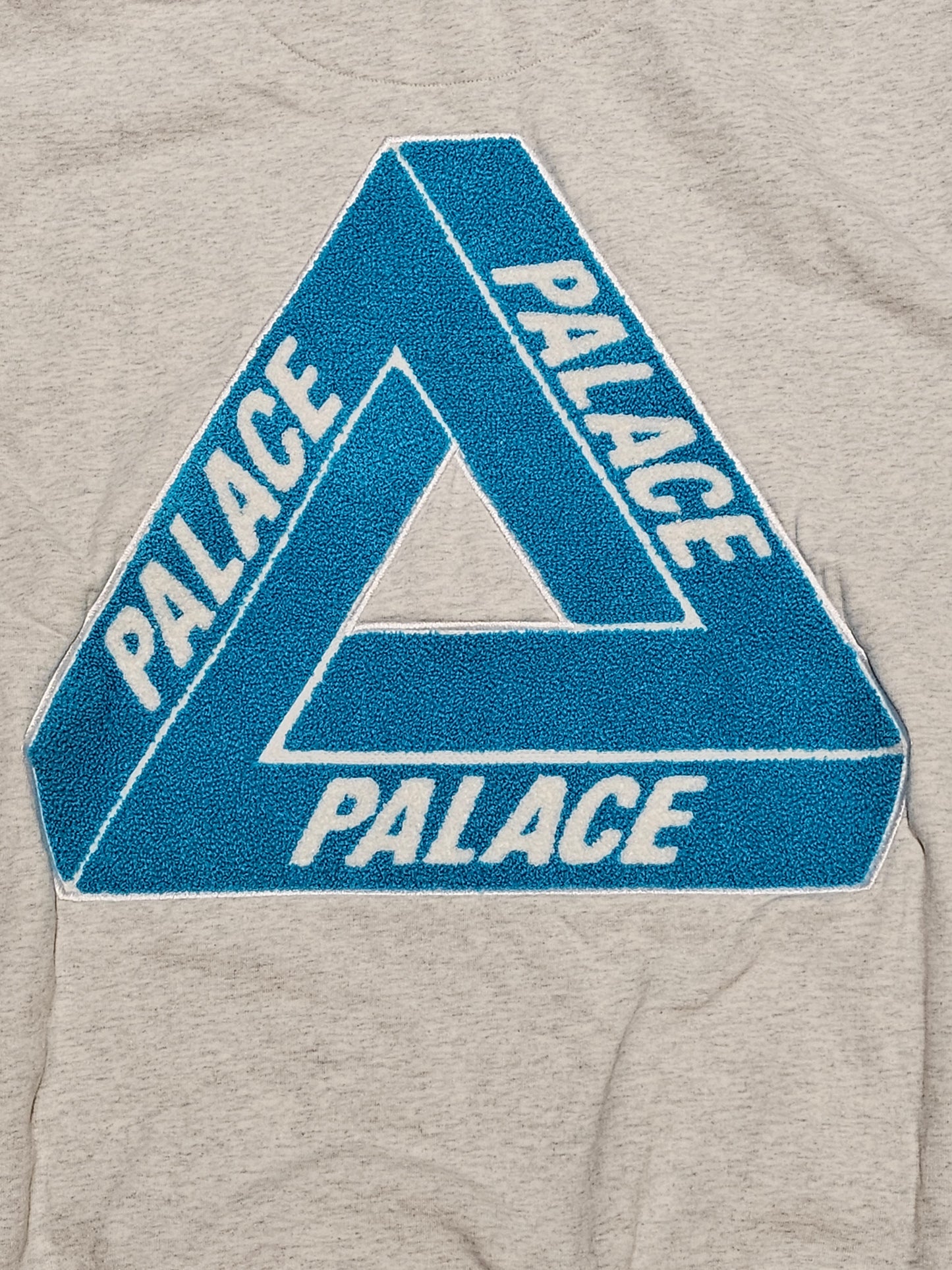 Palace Tri-Chenille Hood Light Grey Marl