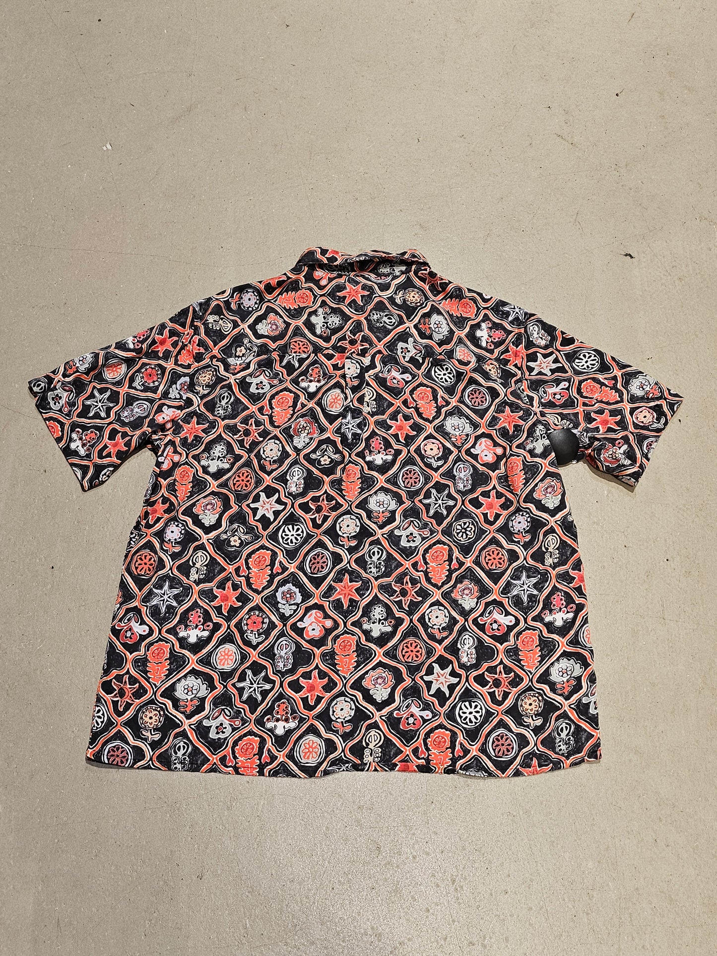 Soulland Printed Shirt XL Red