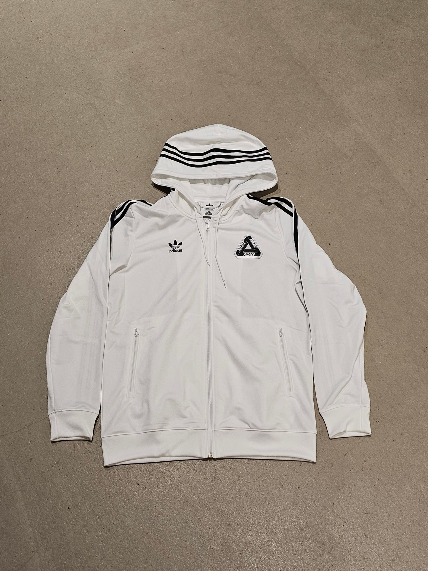 Palace adidas Hooded Firebird Track Top (SS23) White