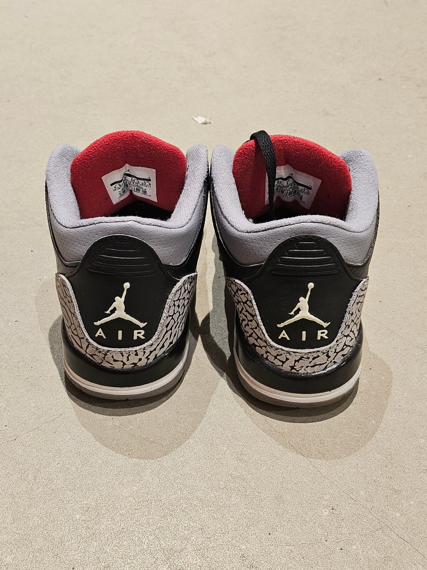 Jordan 3 Retro Black Cement (GS) EU 36.5