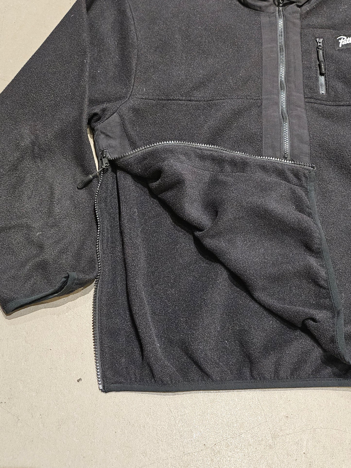 Patta Polartec Fleece TrackJacket Black L
