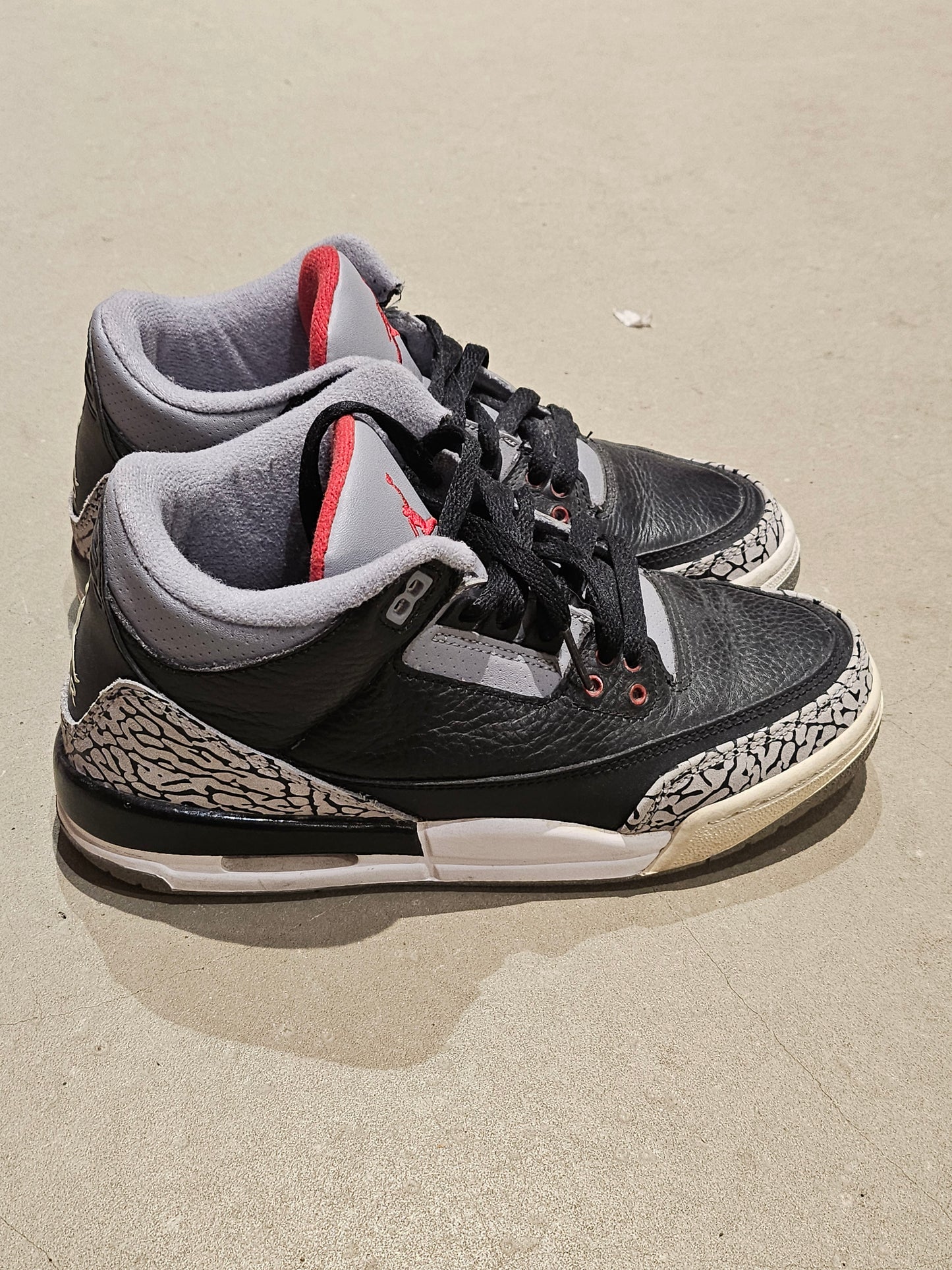 Jordan 3 Retro Black Cement (GS) EU 36.5
