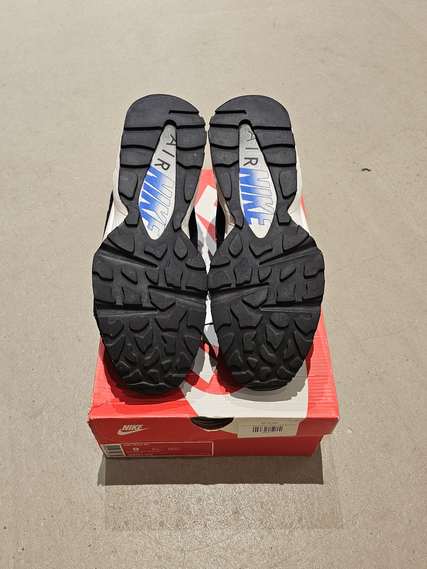 Nike Air Max '93 Black Persian Violet EU 42.5