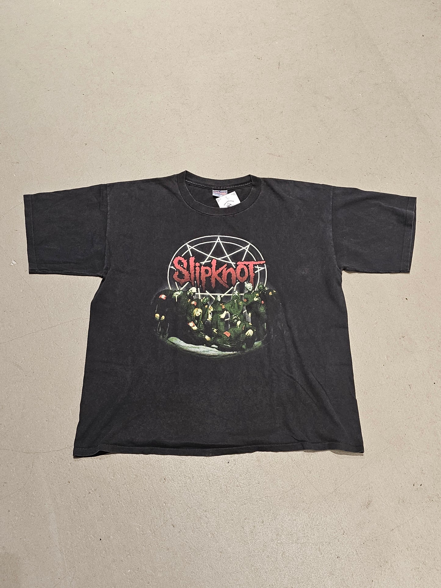 Vintage Single Stitch Slipknot Tee Black XXL