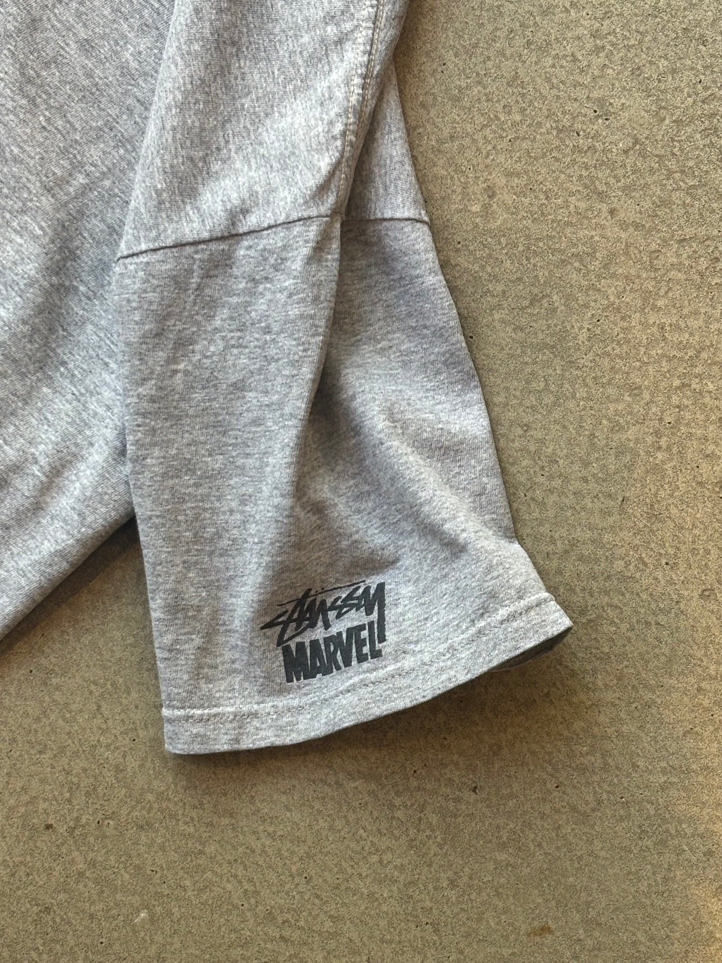 Stussy x Marvel Eternity Tee Gray L