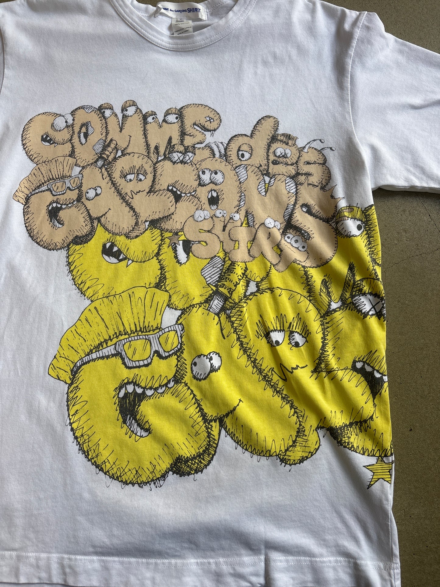 COMME des GARÇONS x Kaws  L