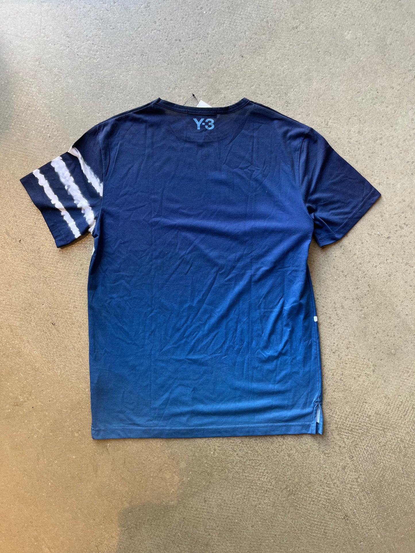 Y-3 Adidas Tee Navy S
