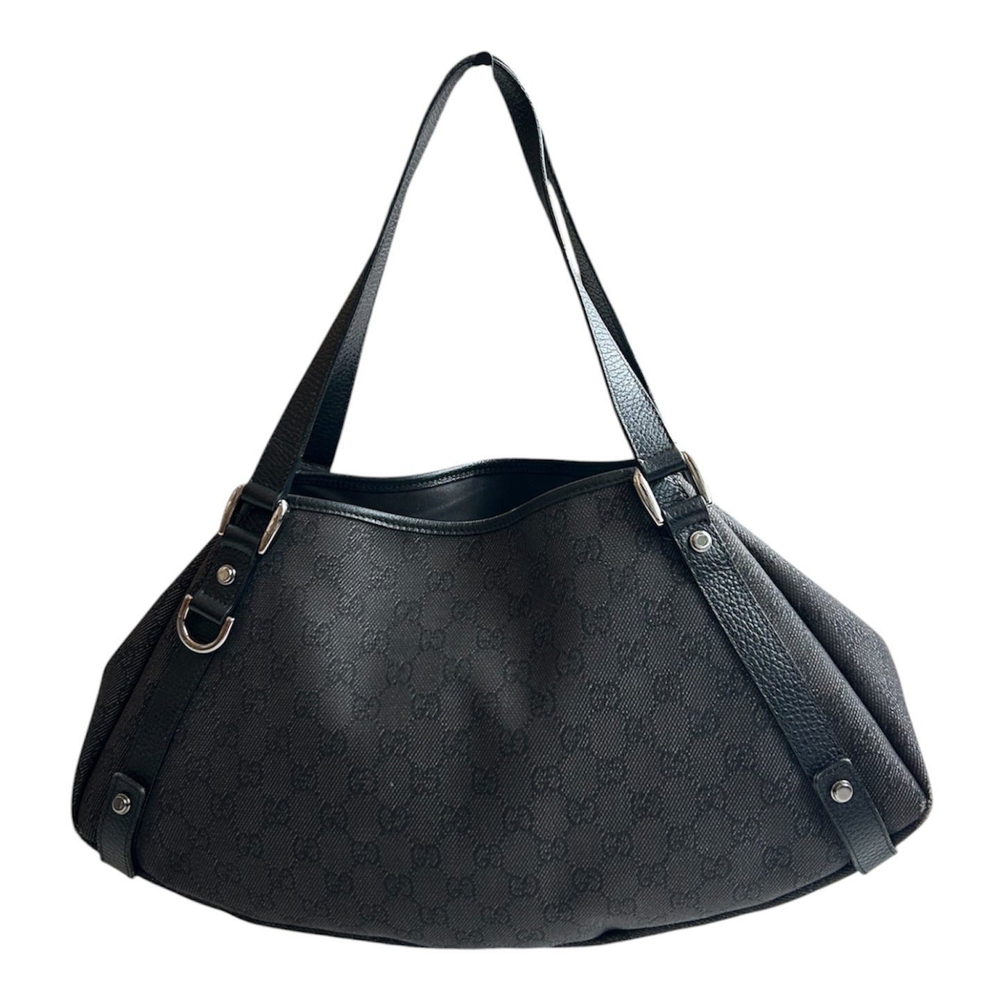 Gucci Abbey Tote Monogram GG Bruin