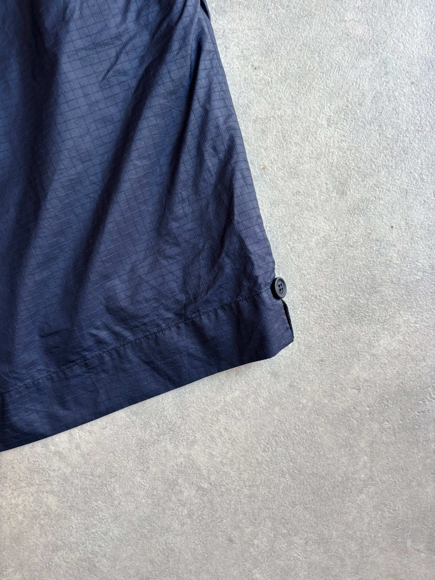 Thom Browne Ripstop 4-Bar Track Shorts Navy XL