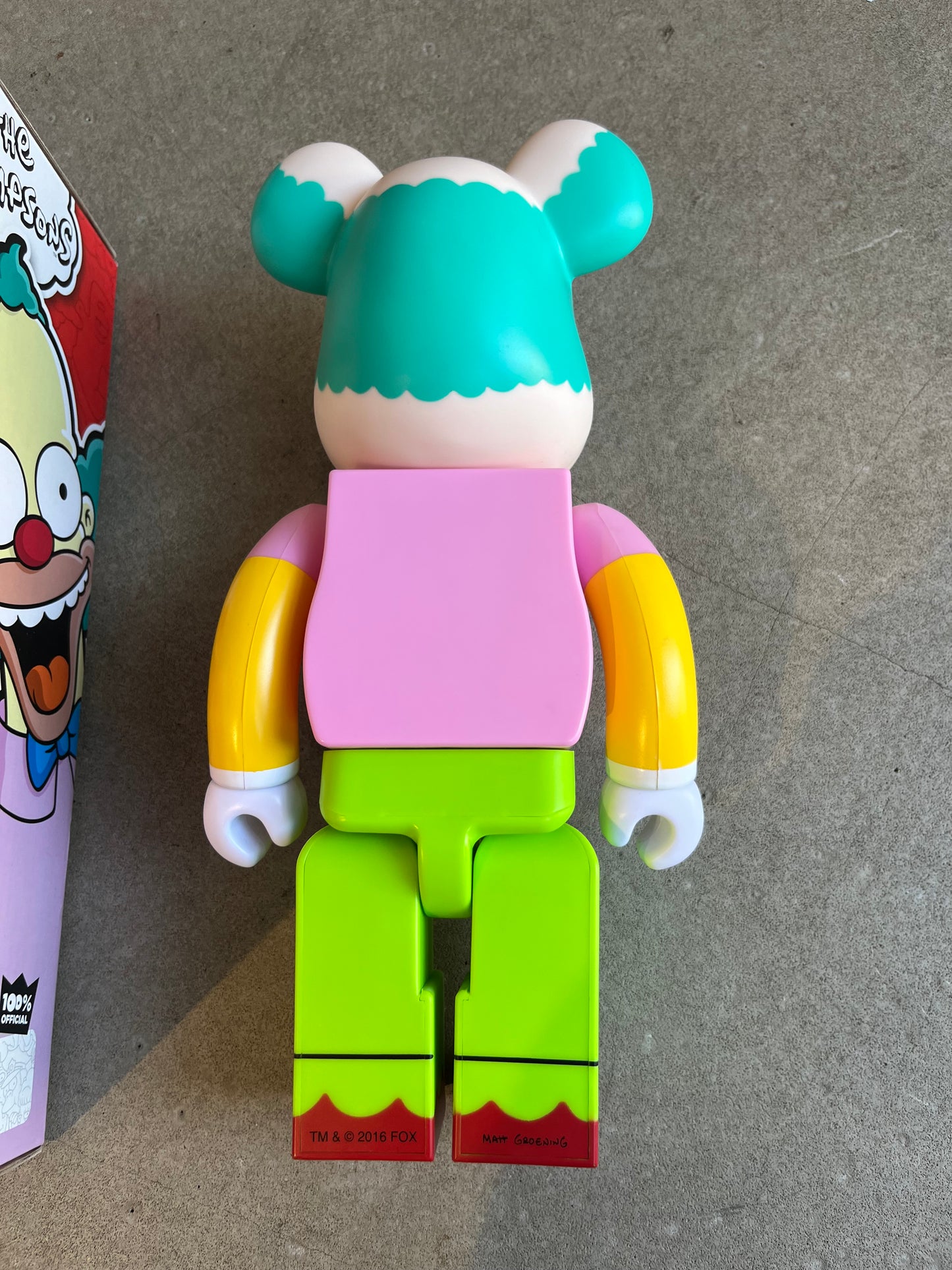 Bearbrick Krusty The Clown