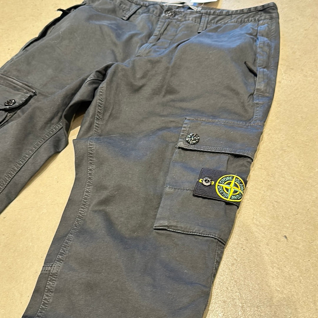 Stone Island Cargo Pants Black 32