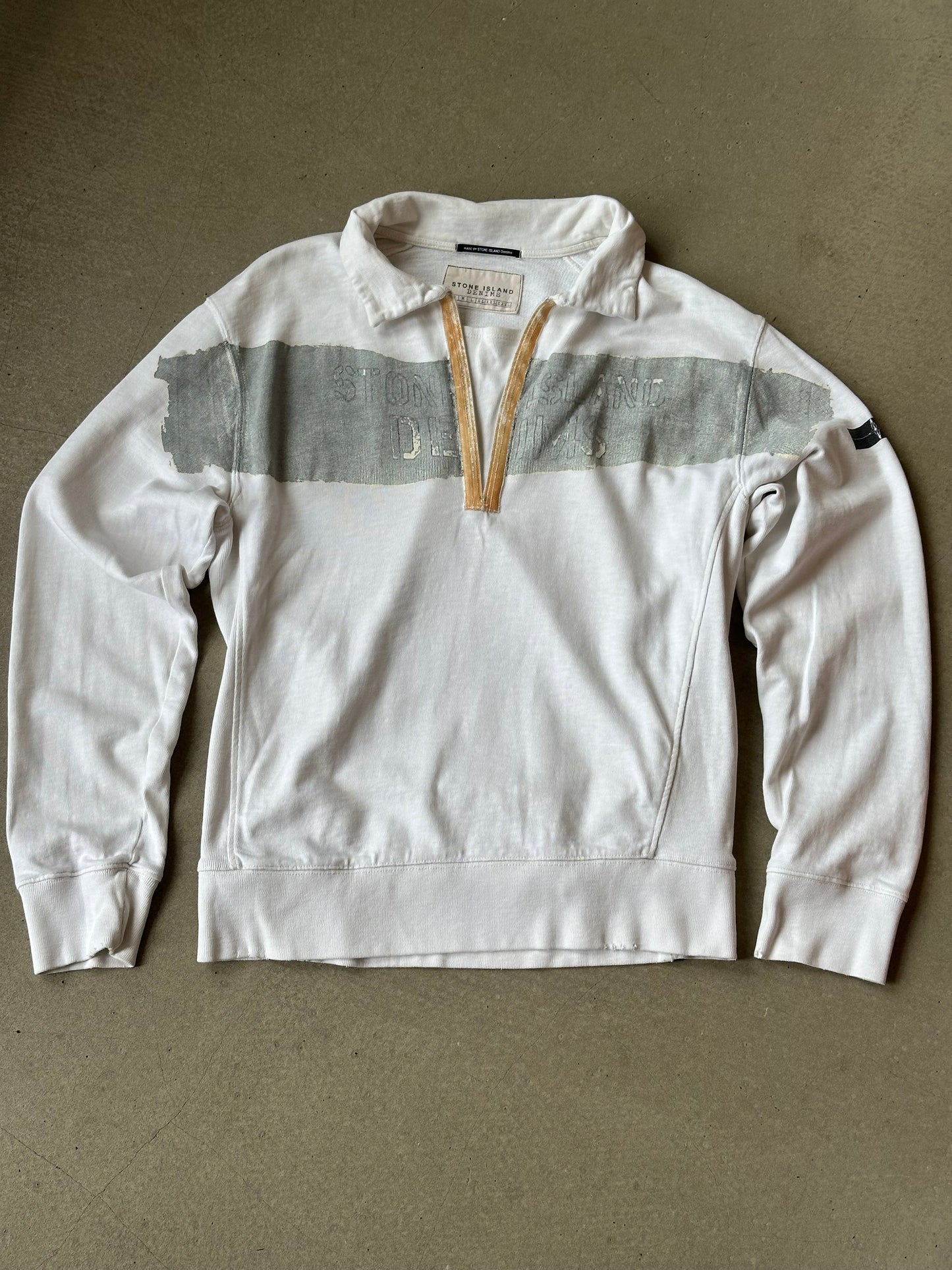 Stone Island Denims Long Sleeve White L
