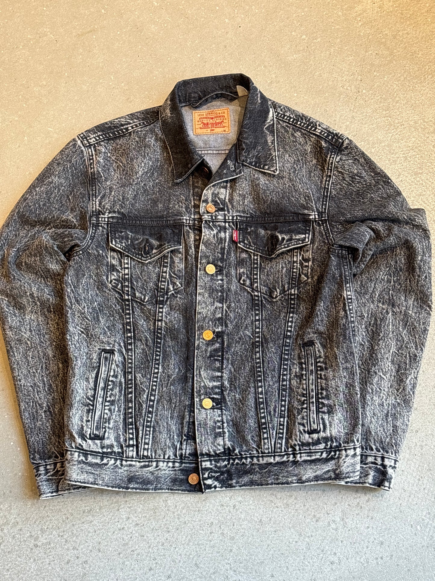 Patta X Levi's Jacket Denim Black Size M