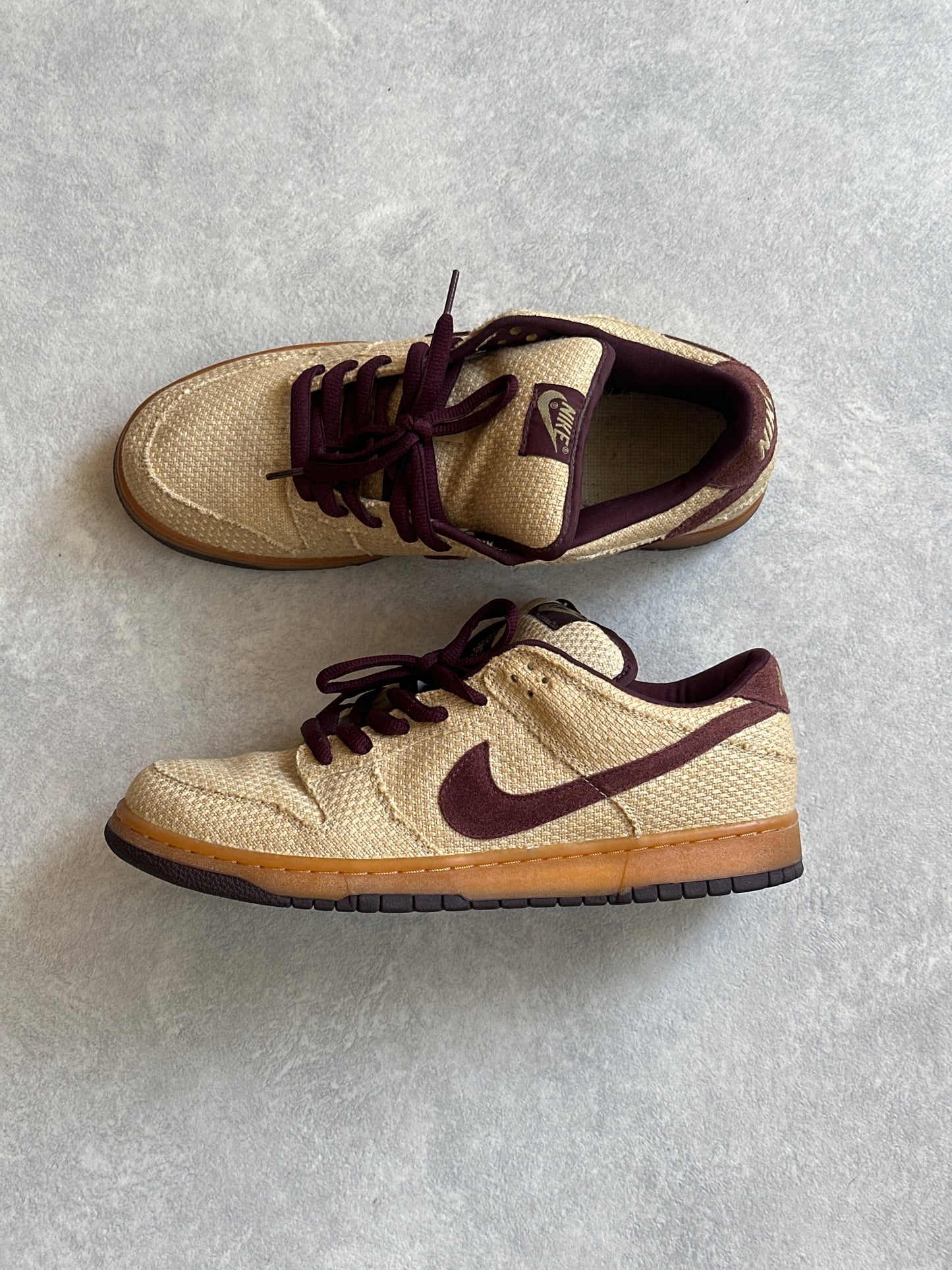 Nike SB Dunk Low 'Red Hemp' 2004 Size US 12 EU 46