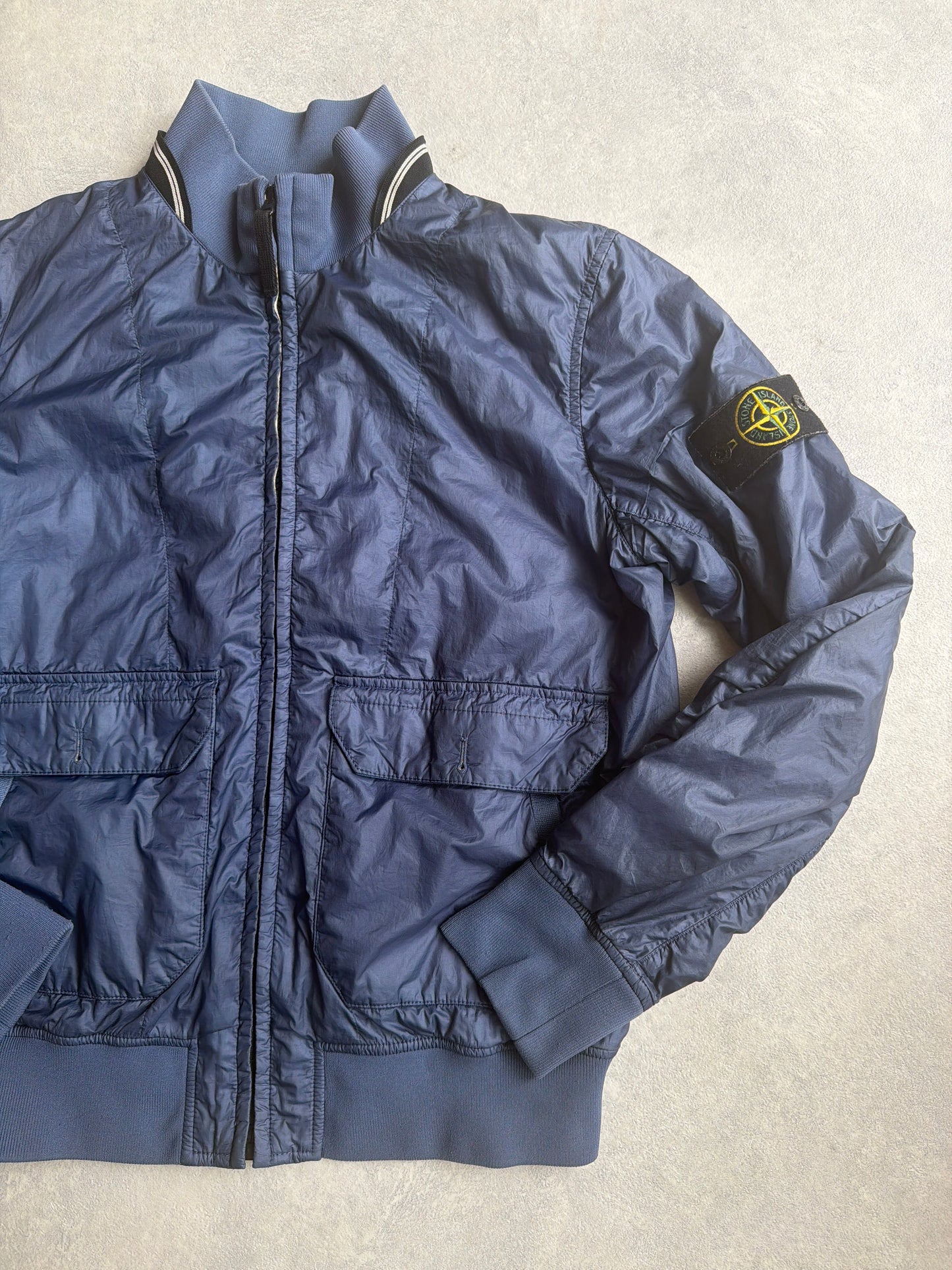 Stone Island  Micro Rip Stop 7 Den Navy  L