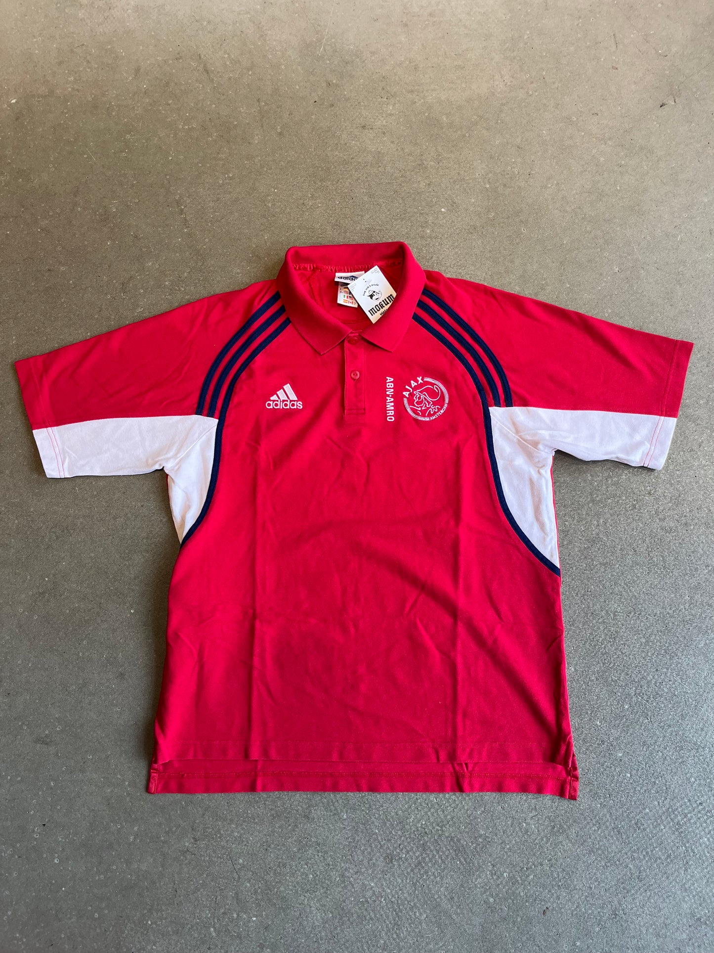 Adidas Ajax Polo 2001 Red L