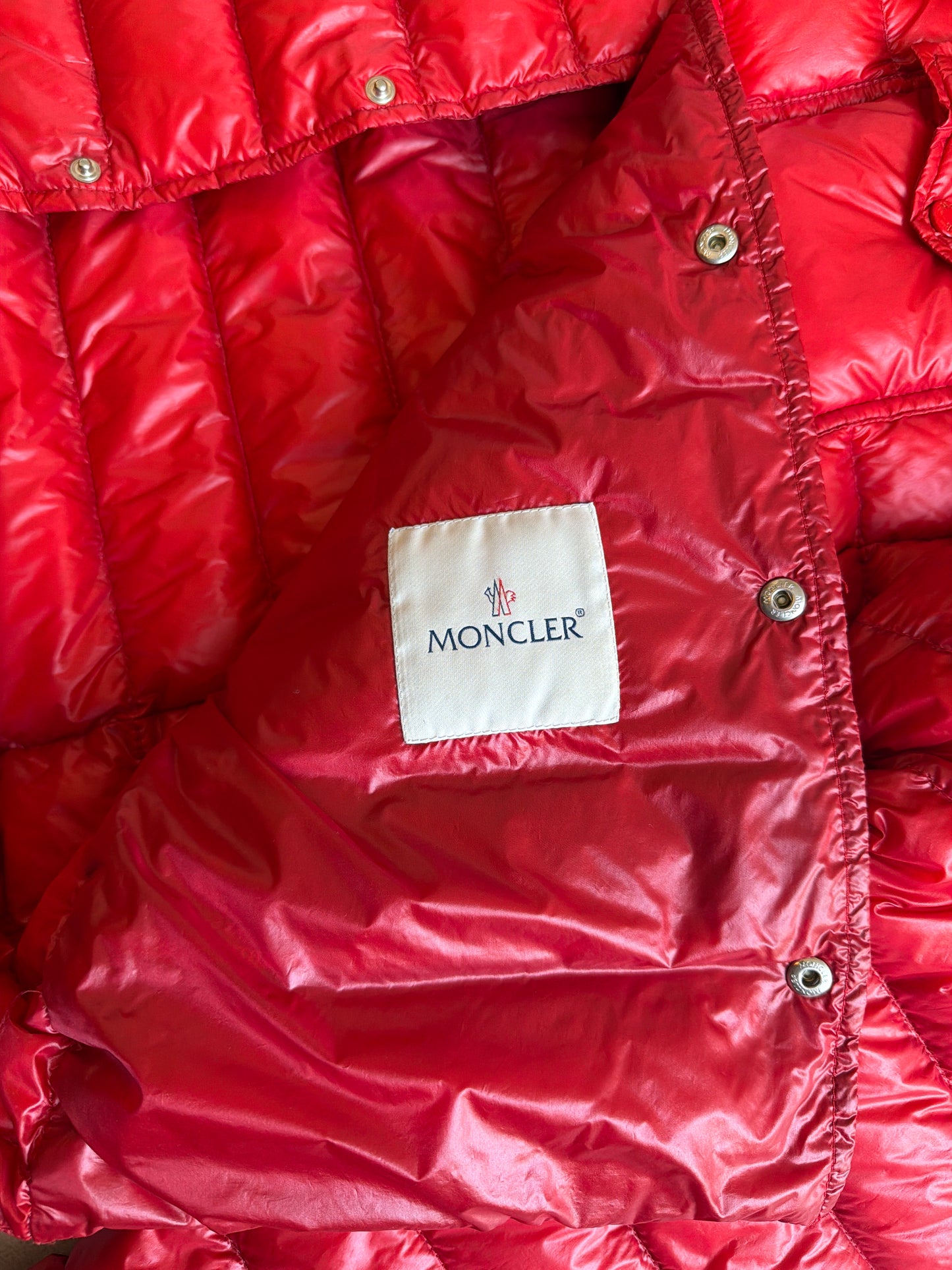 Moncler Gregoire Jacket Red XXL