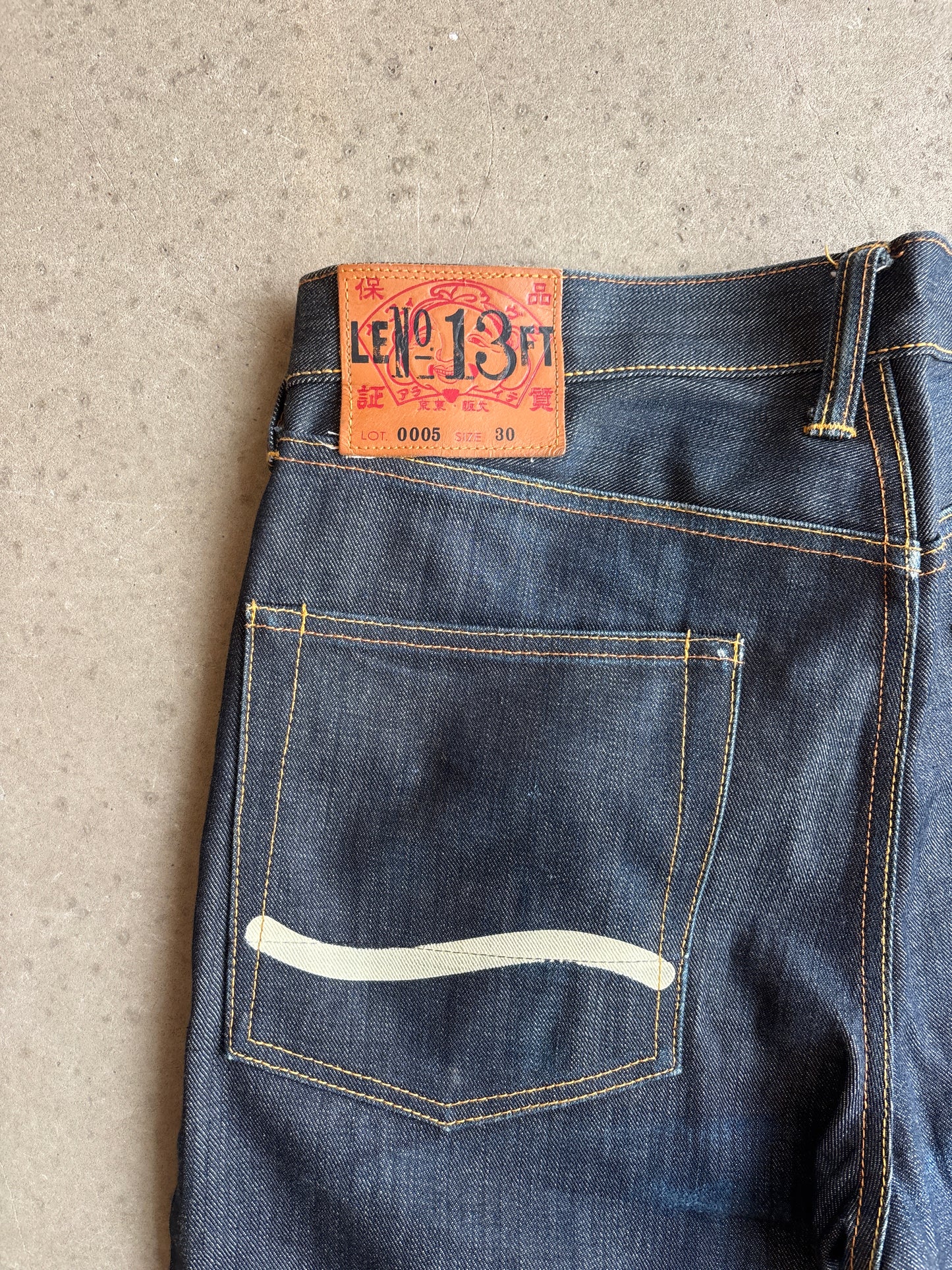 Evisu No.13 Lazy Tribute to Lee Slim Denim W30 L34