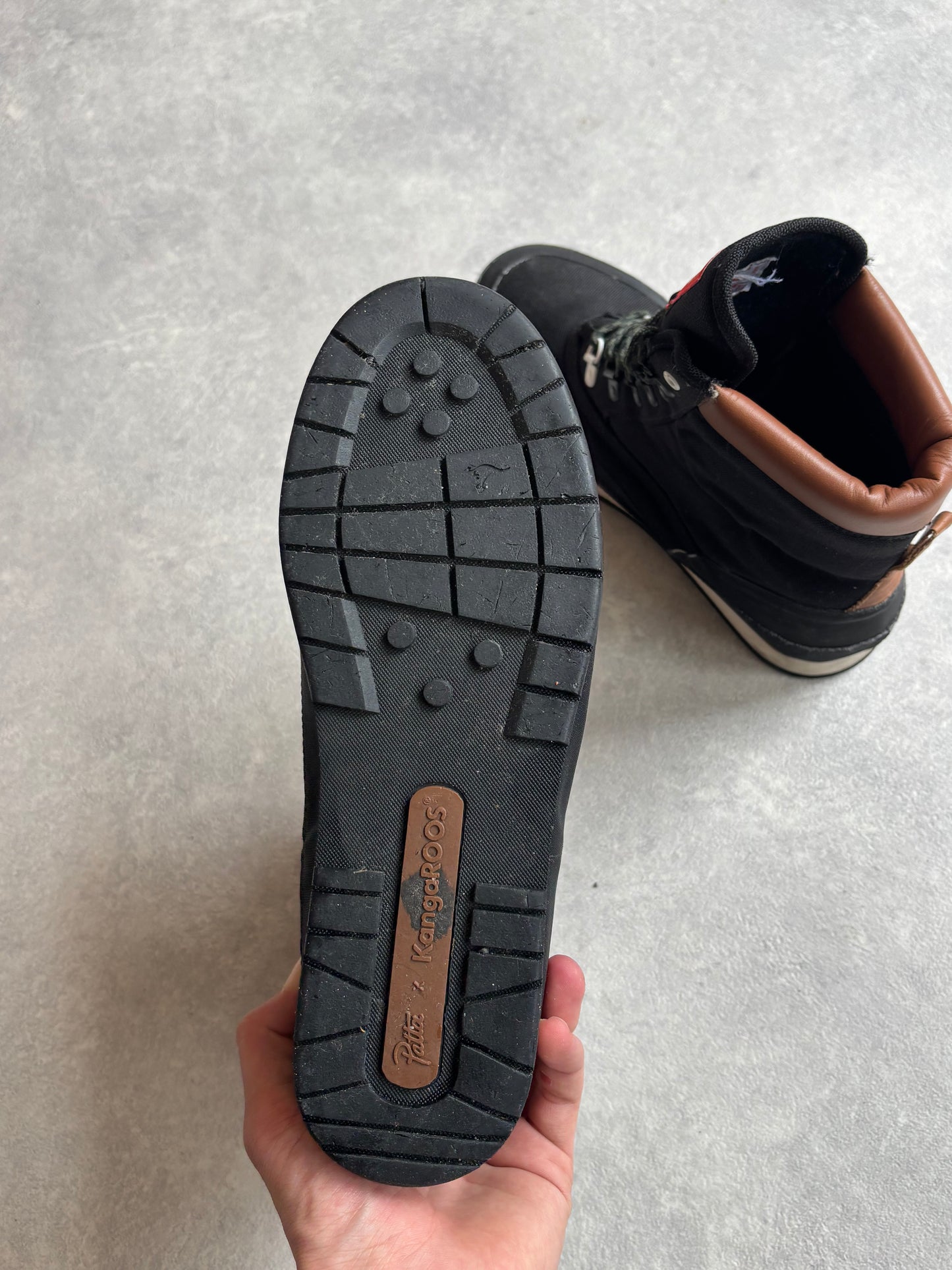 Patta X Kangaroos Woodhollow Boots Black 43