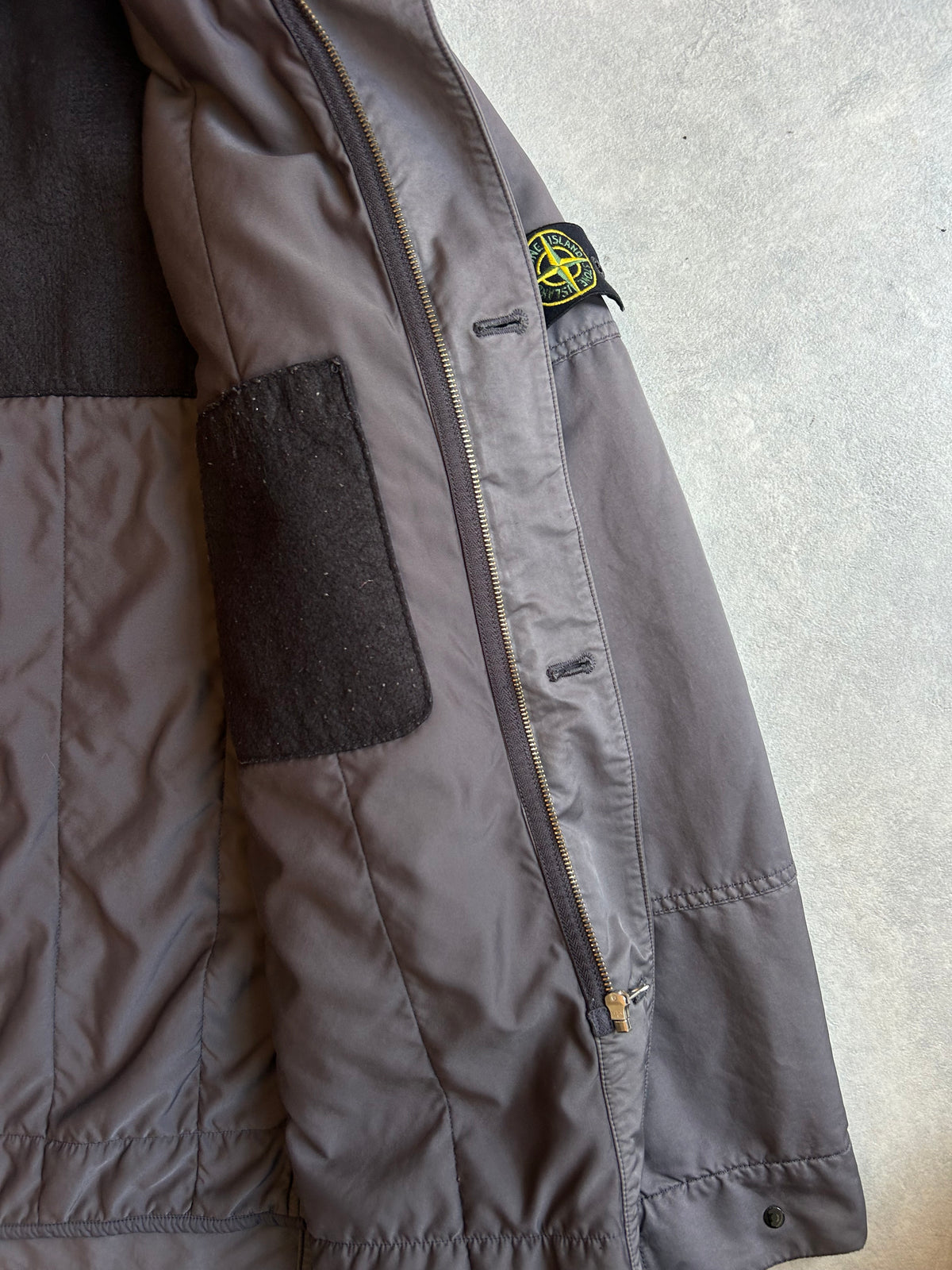 Stone Island Dubbel Jasje Bruin L