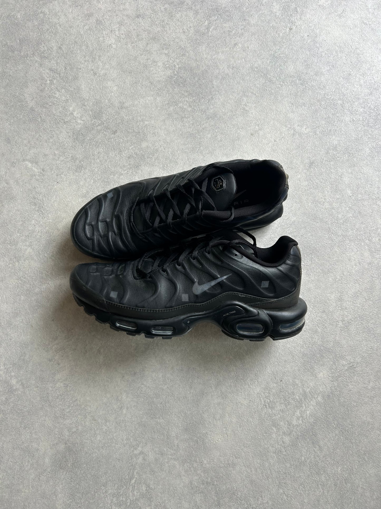 Nike Air Max Plus A-COLD WALL Black Size 45.5