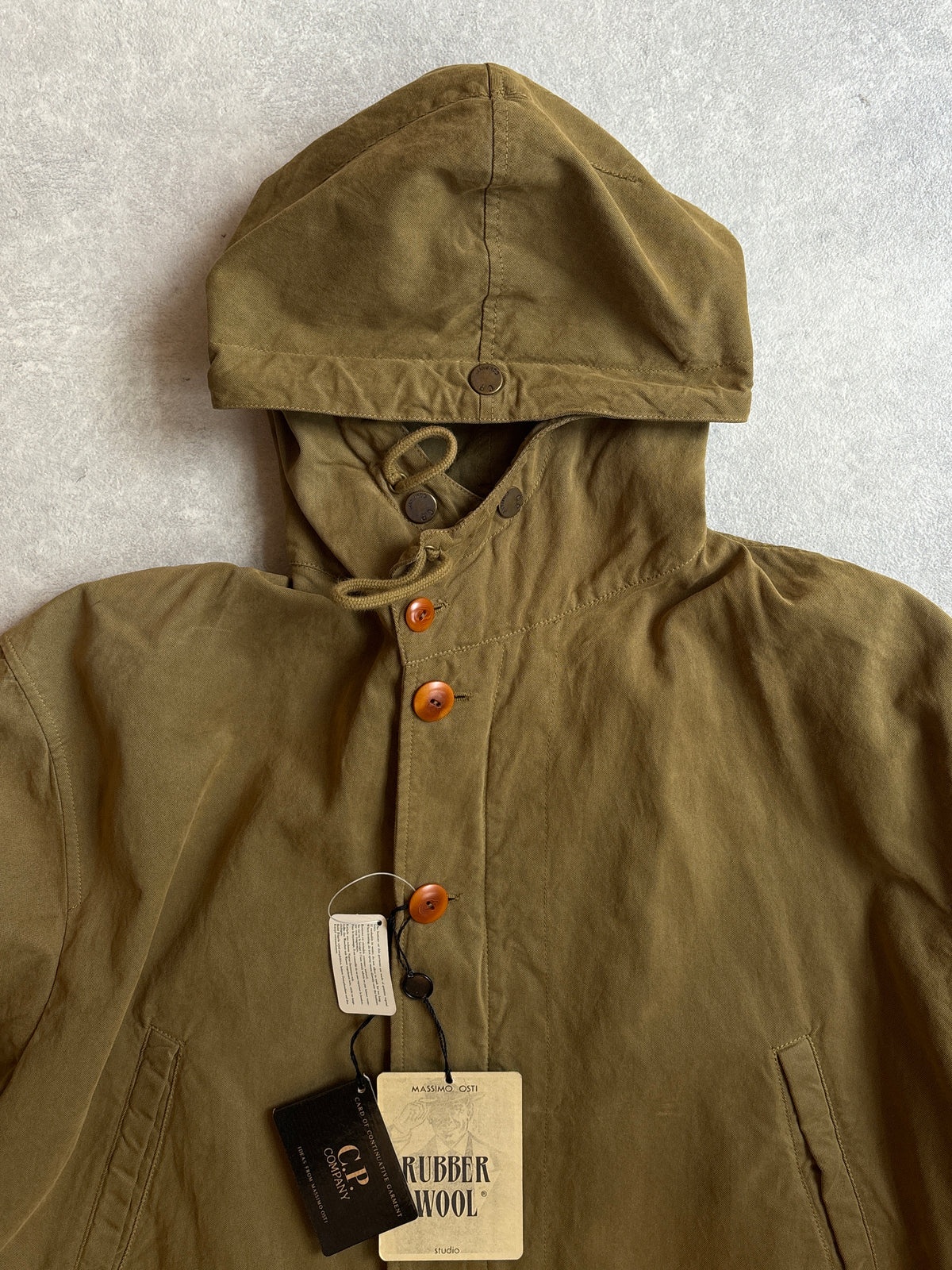 Vintage CP Company Lana Gommata Parka Khaki 50/L
