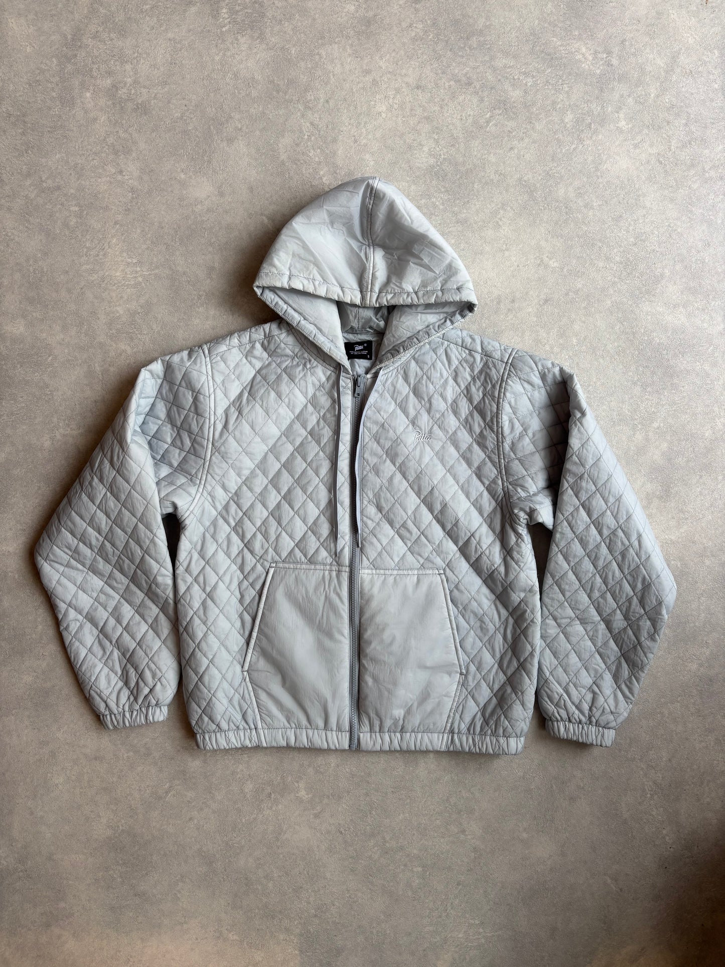 Patta Insulated Quilted Hooded Jacket S