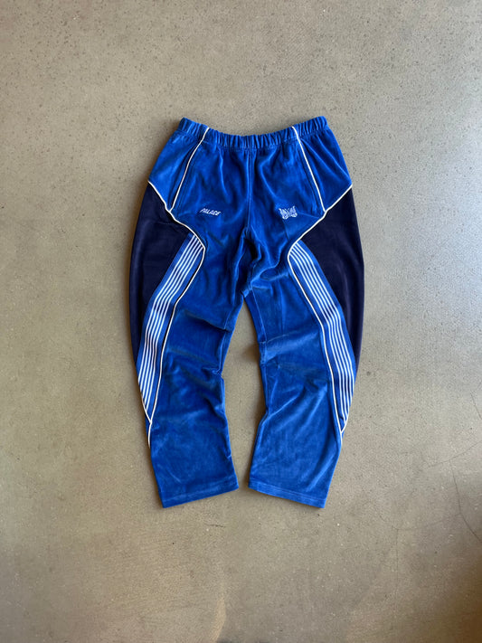 Palace X Needles Track Joggers Medium Blue