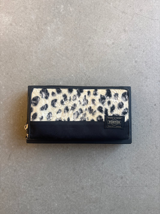 Porter Panther Fur Print Wallet