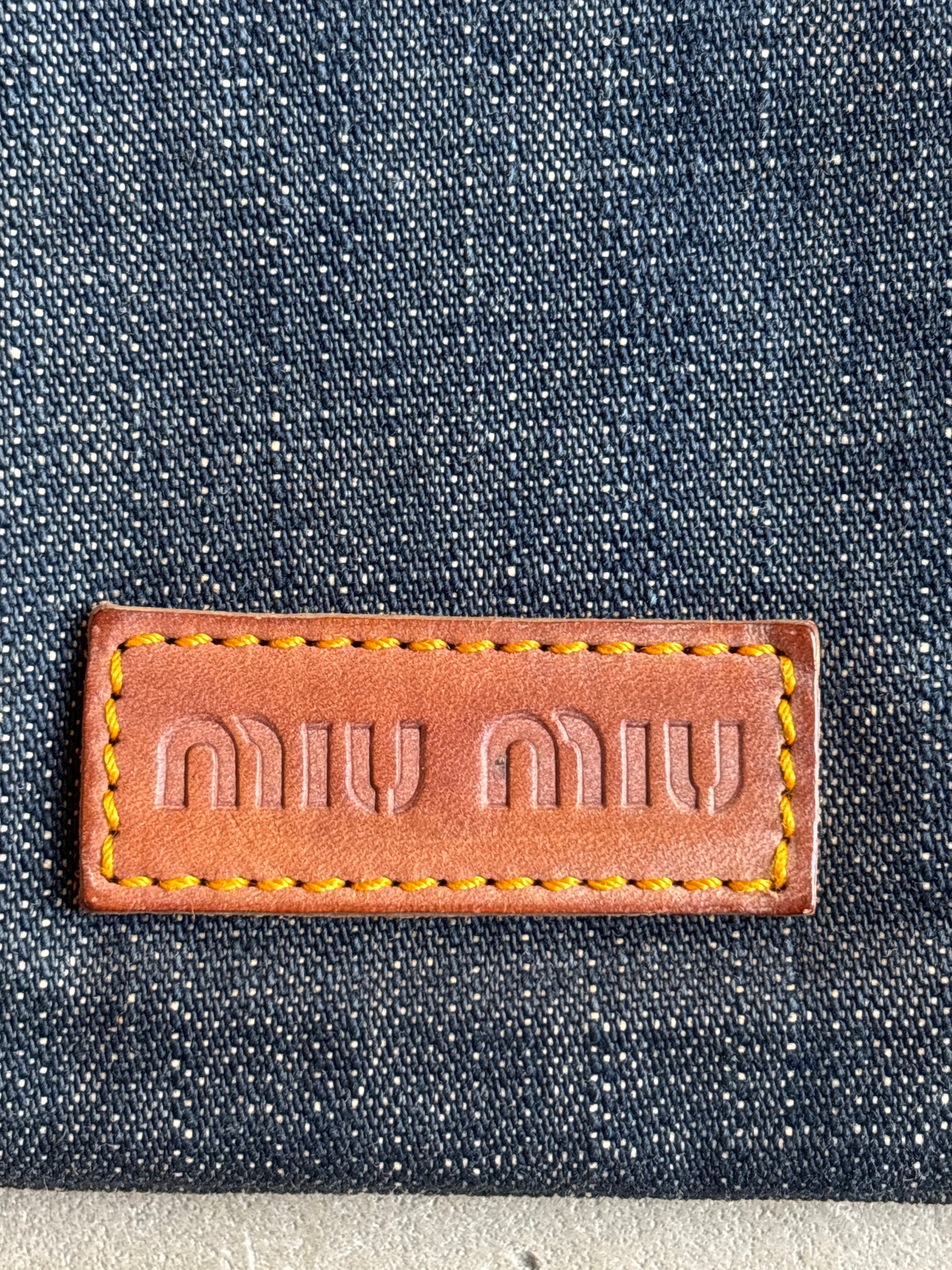 Miu Miu Denim Bag