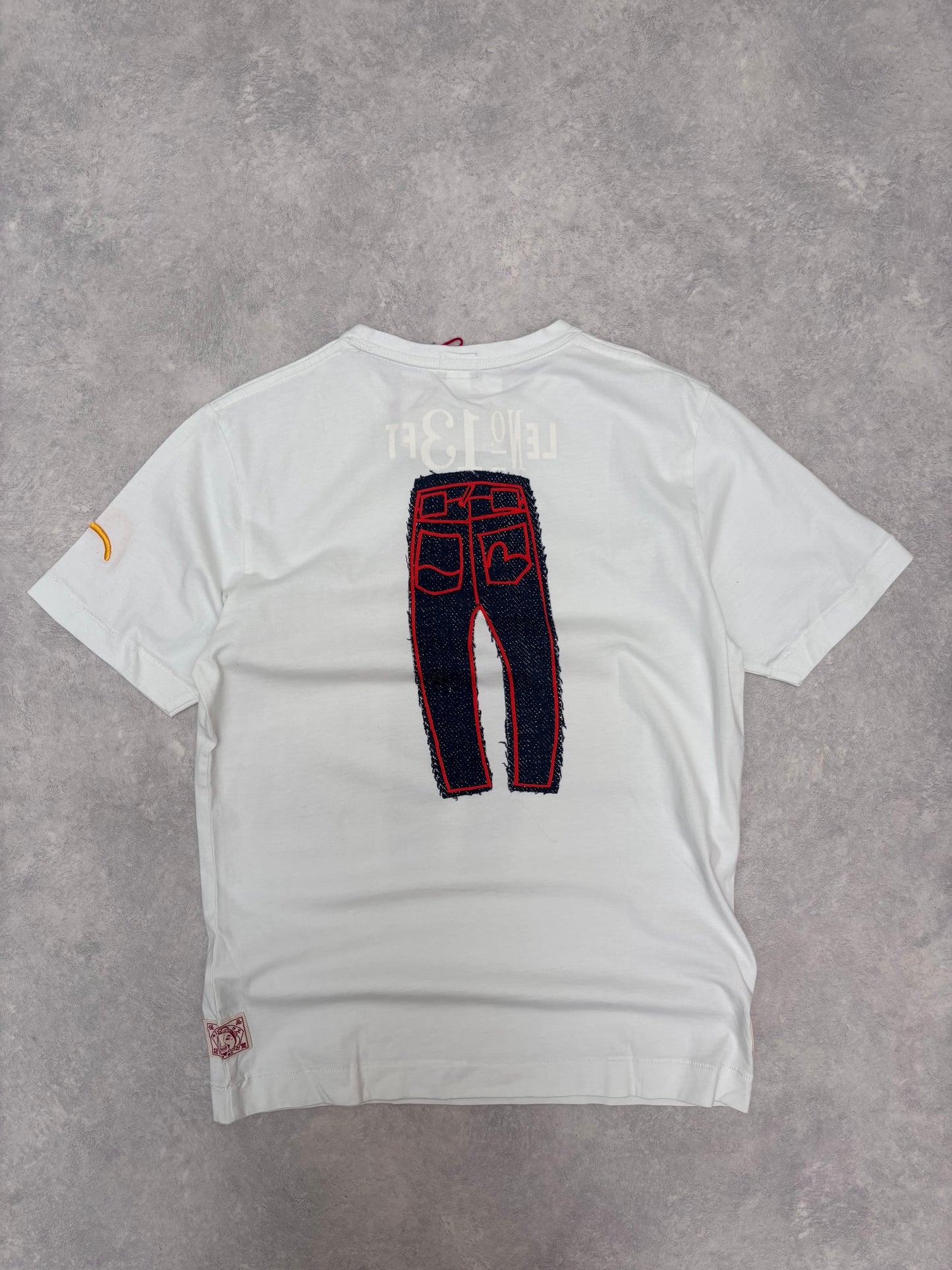 Evisu Norite Jeans Tee White Large